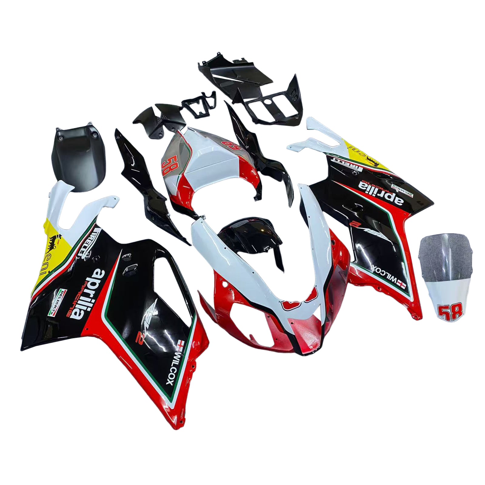 Amotopart Aprilia RSV1000 2003-2006 komplet za plastično telo