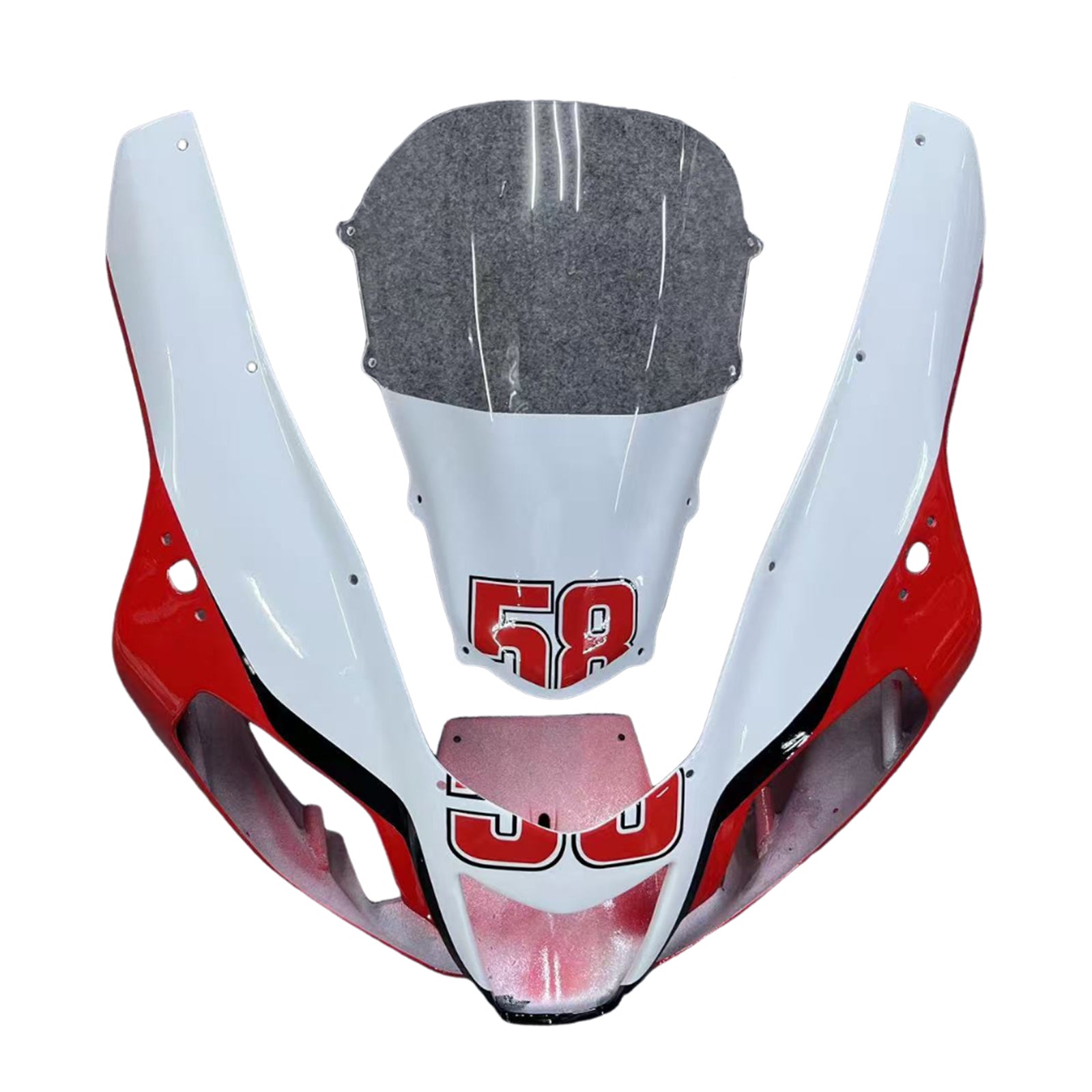Amotopart Aprilia RSV1000 2003-2006 Kit Carénage Carrosserie Plastique
