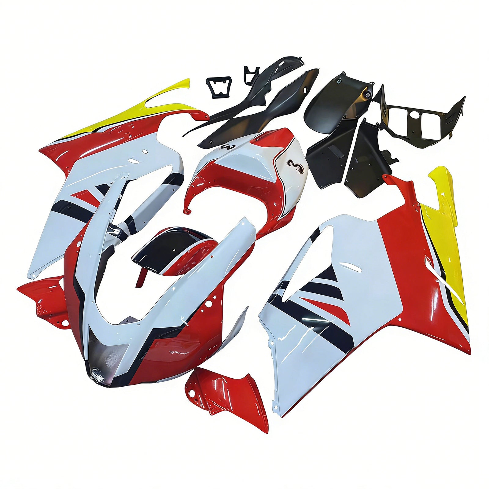 Amotopart Aprilia RSV1000 2003-2006 Muovinen päällirakennesarja