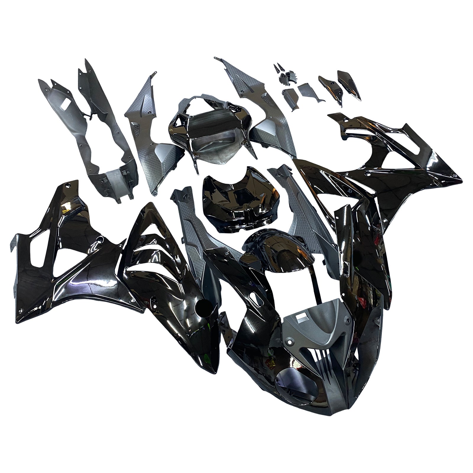 Amotopart Fit pour BMW S1000RR 2009-2014 carénage de carrosserie ABS moulage par Injection 3 # générique