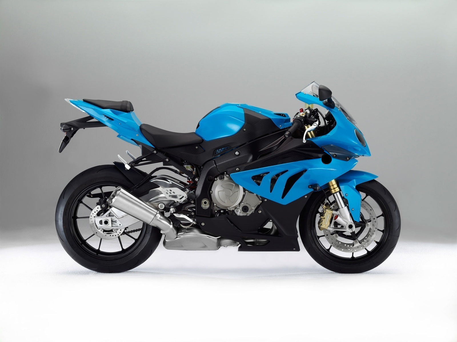 Amotopart Ajuste para BMW S1000RR 2009-2014 Carenado de carrocería ABS Moldeo por inyección 9#Genérico