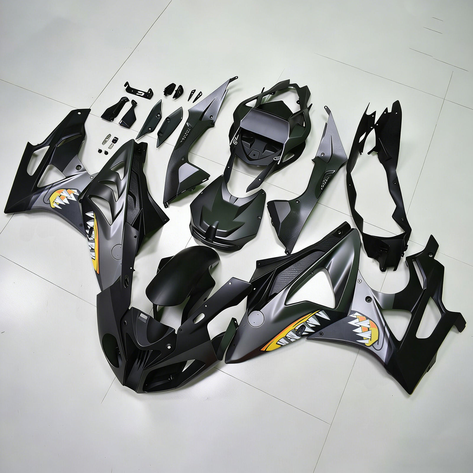 Kit de carénage 'injection Amotopart carrosserie plastique ABS pour BMW S1000RR 2009-2014 générique