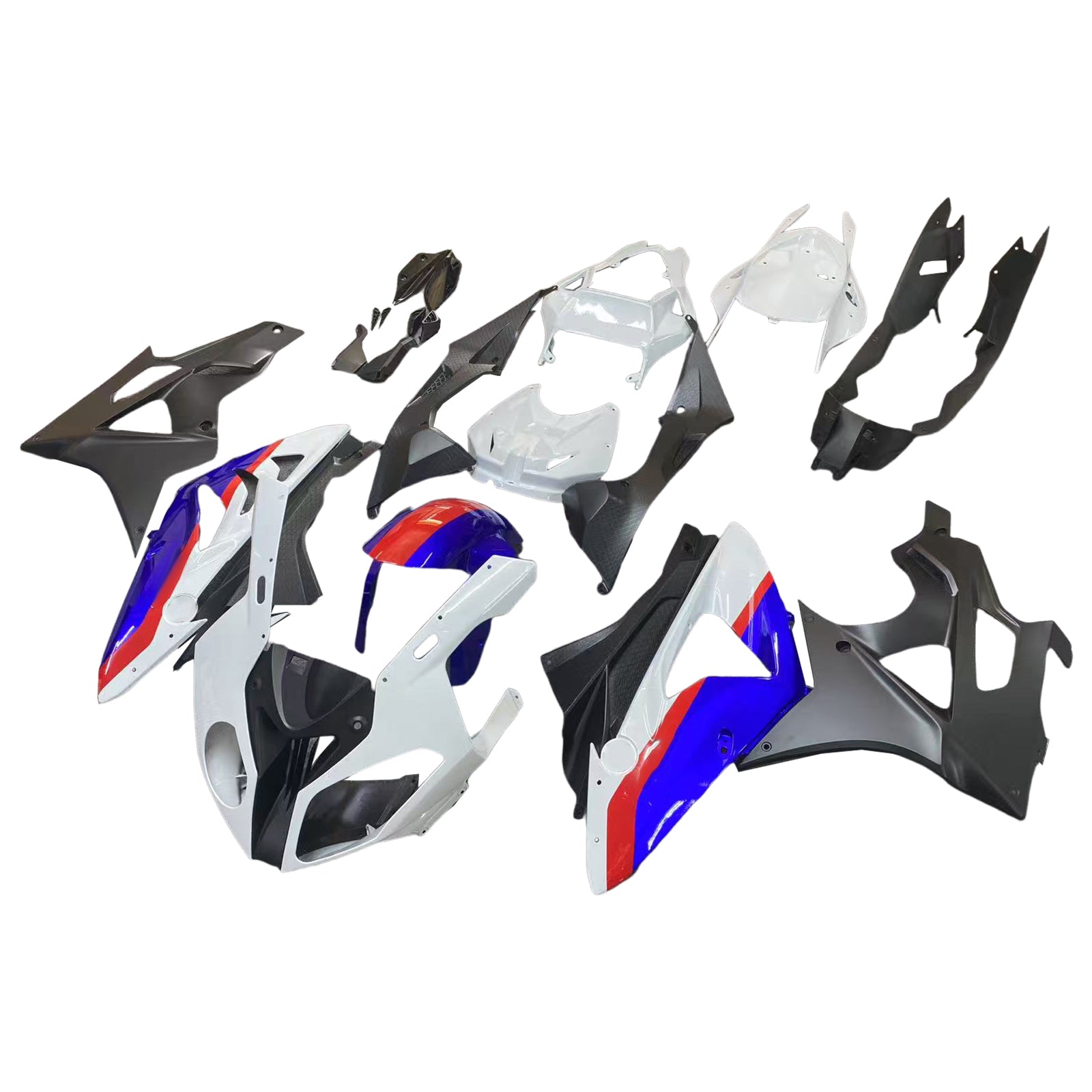 Amotopart BMW S1000RR 2009-2014 Kit de carenado de carrocería de plástico ABS