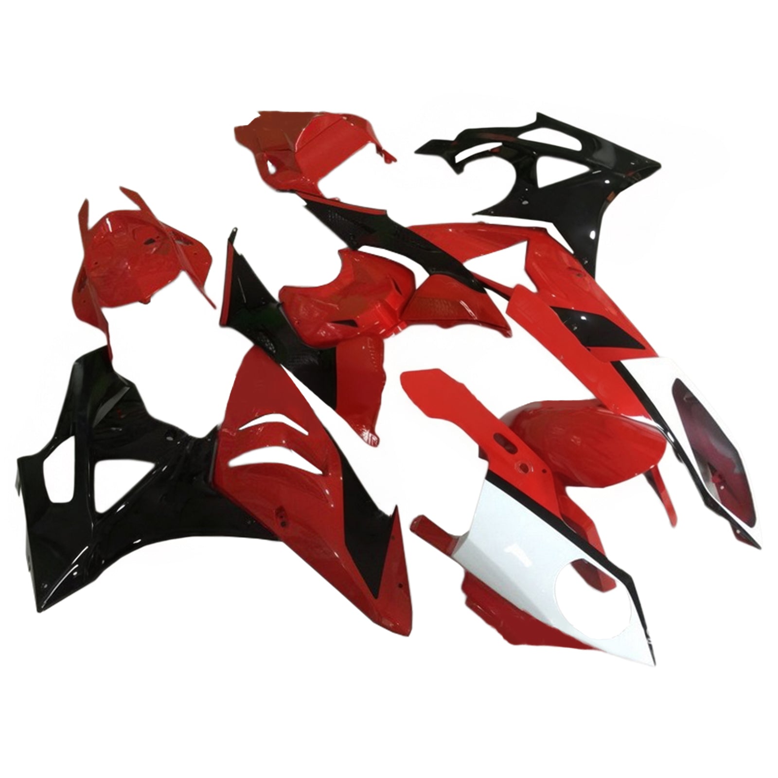 Amotopart BMW S1000RR 2009-2014 Kit de carénage Carrosserie Plastique ABS