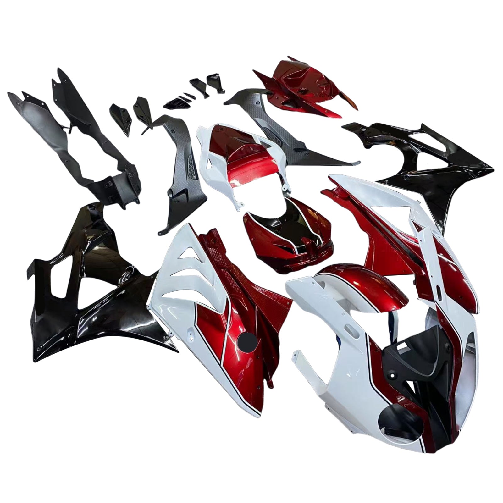 Amotopart BMW S1000RR 2009-2014 suojasarja Kori ABS-muovia