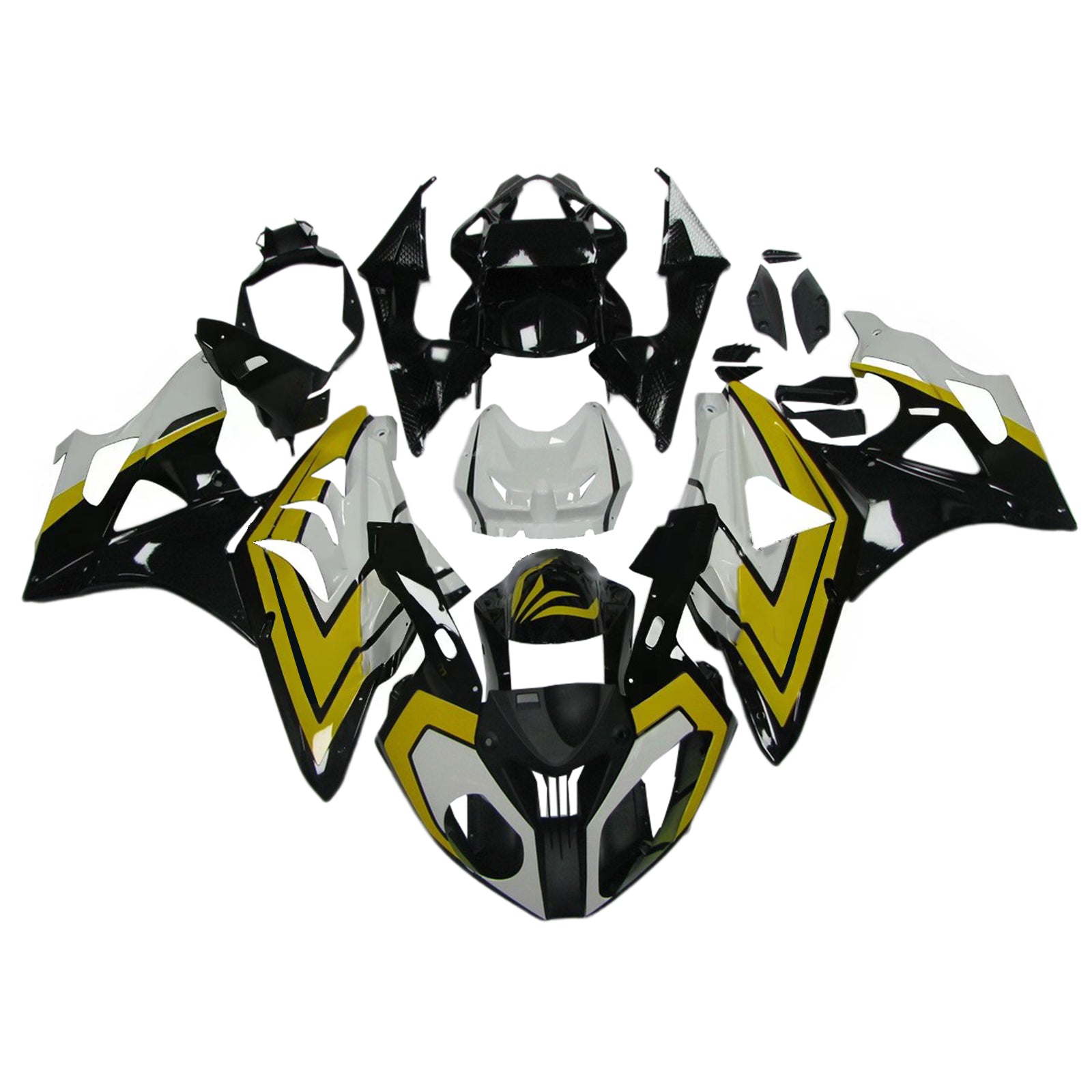 Amotopart BMW S1000RR 2009-2014 suojasarja Kori ABS-muovia