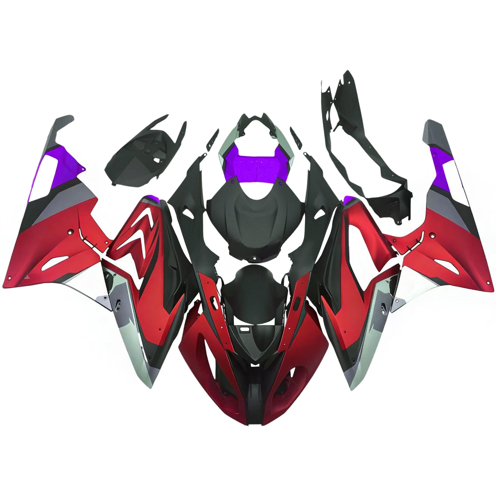 Kit di carenatura per iniezione per BMW S1000RR 2009-2014 Bodywork di plastica ABS