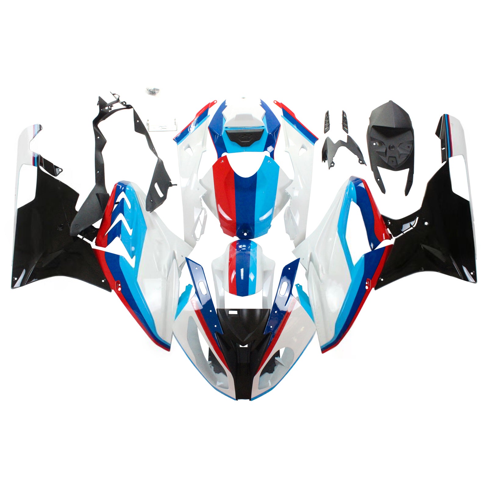 Amotopart Kit de Carenado para BMW S1000RR 2015-2016 Carrocería Plástico ABS Genérico