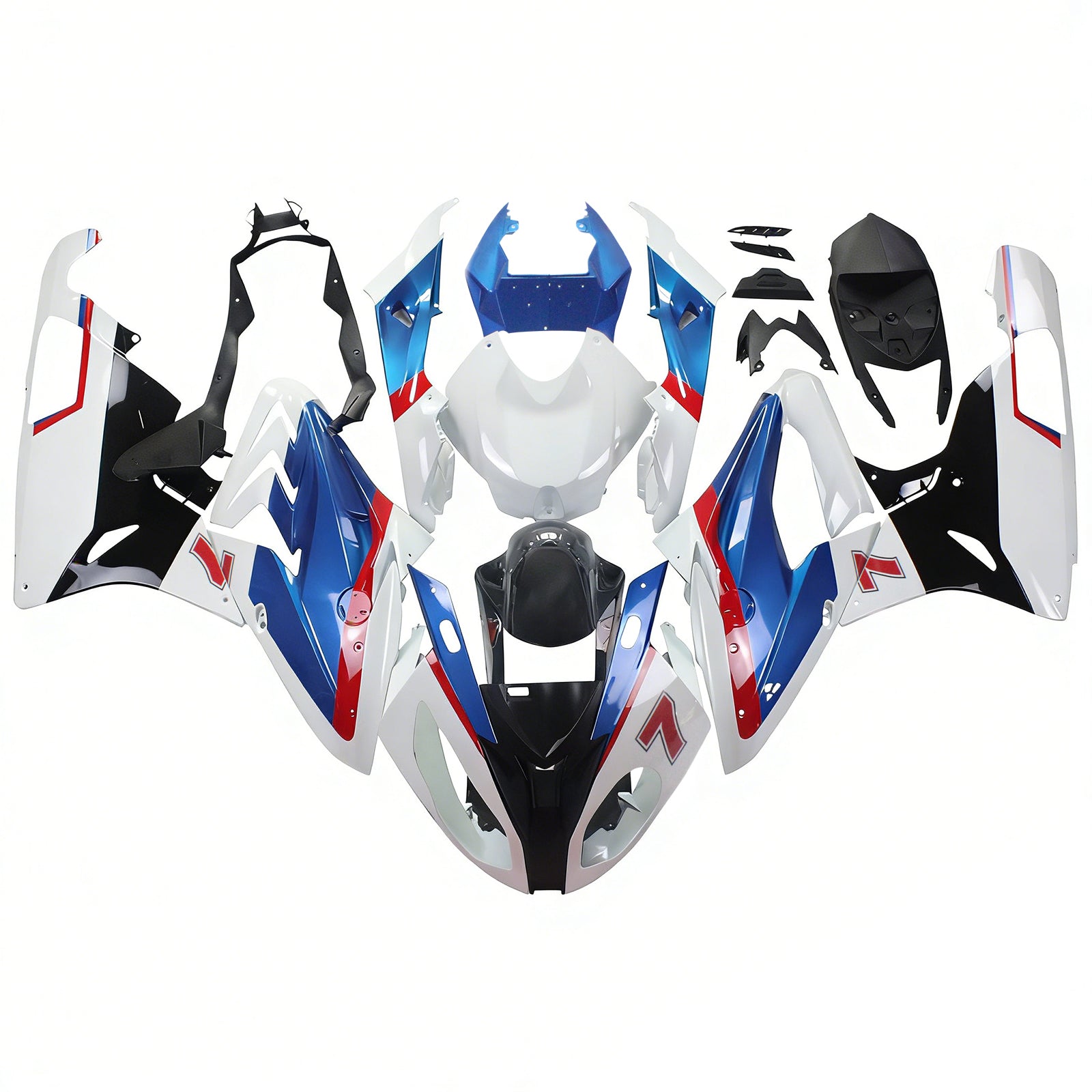 Kitting Kit 'injekcijski kotni plastični abs za BMW S1000RR 2015-2016 generično