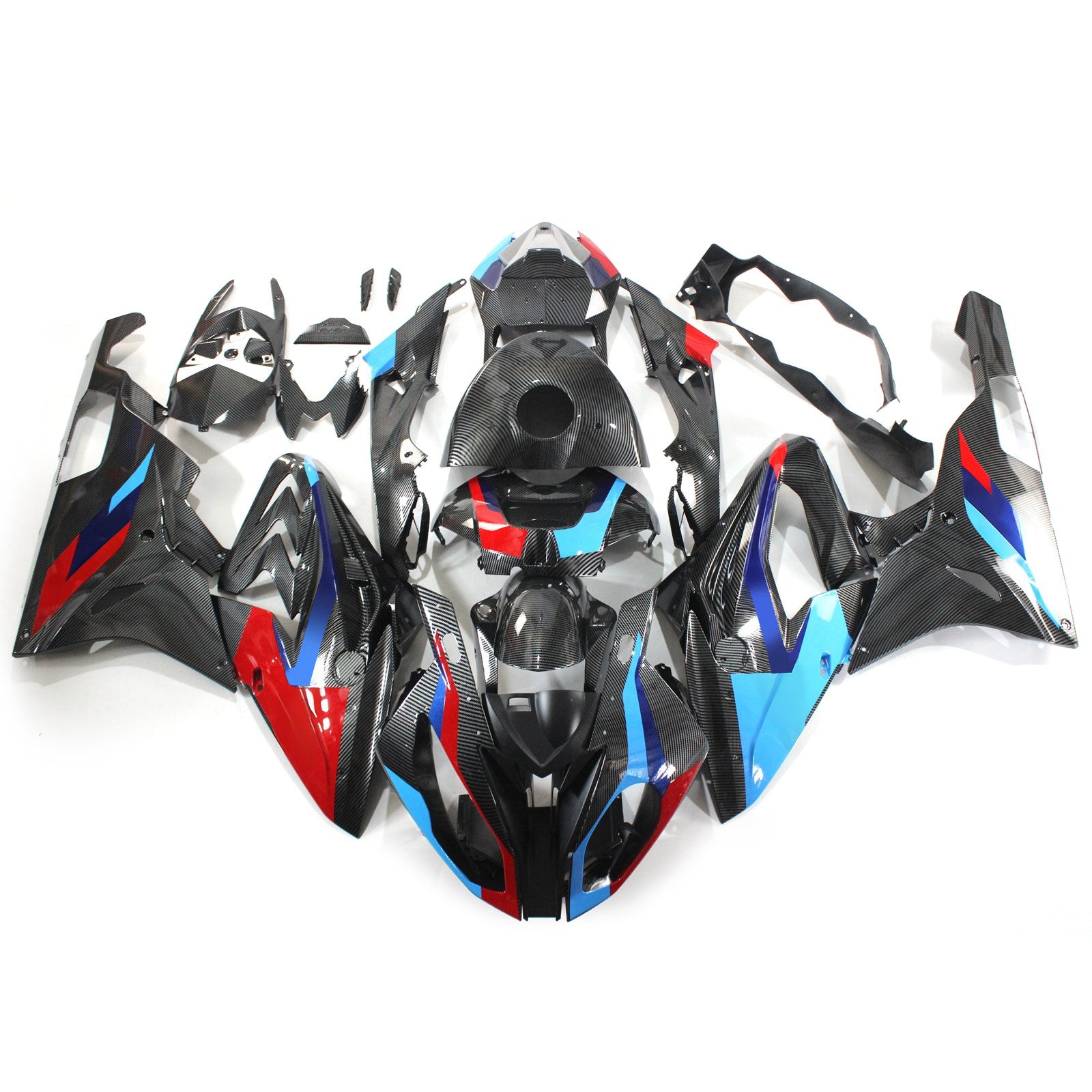 Amotopart Kit DE BMW S1000RR 2015-2016 Bodywork di plastica ABS