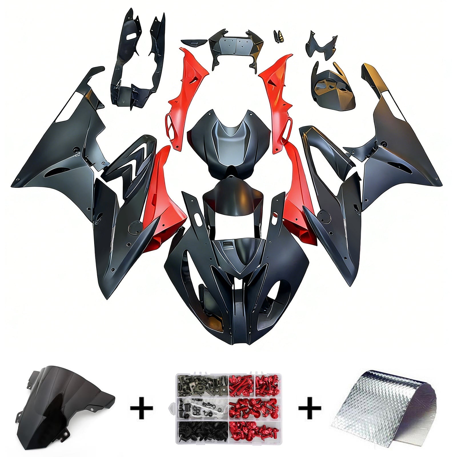 AMOTOPART BMW S1000RR 2015-2016 KIT SAAVA PLASTING ABS