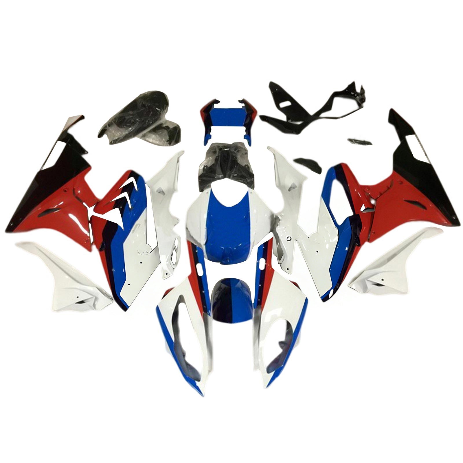 Amotopart BMW S1000RR 2015-2016 ABS muovinen korin suojasarja