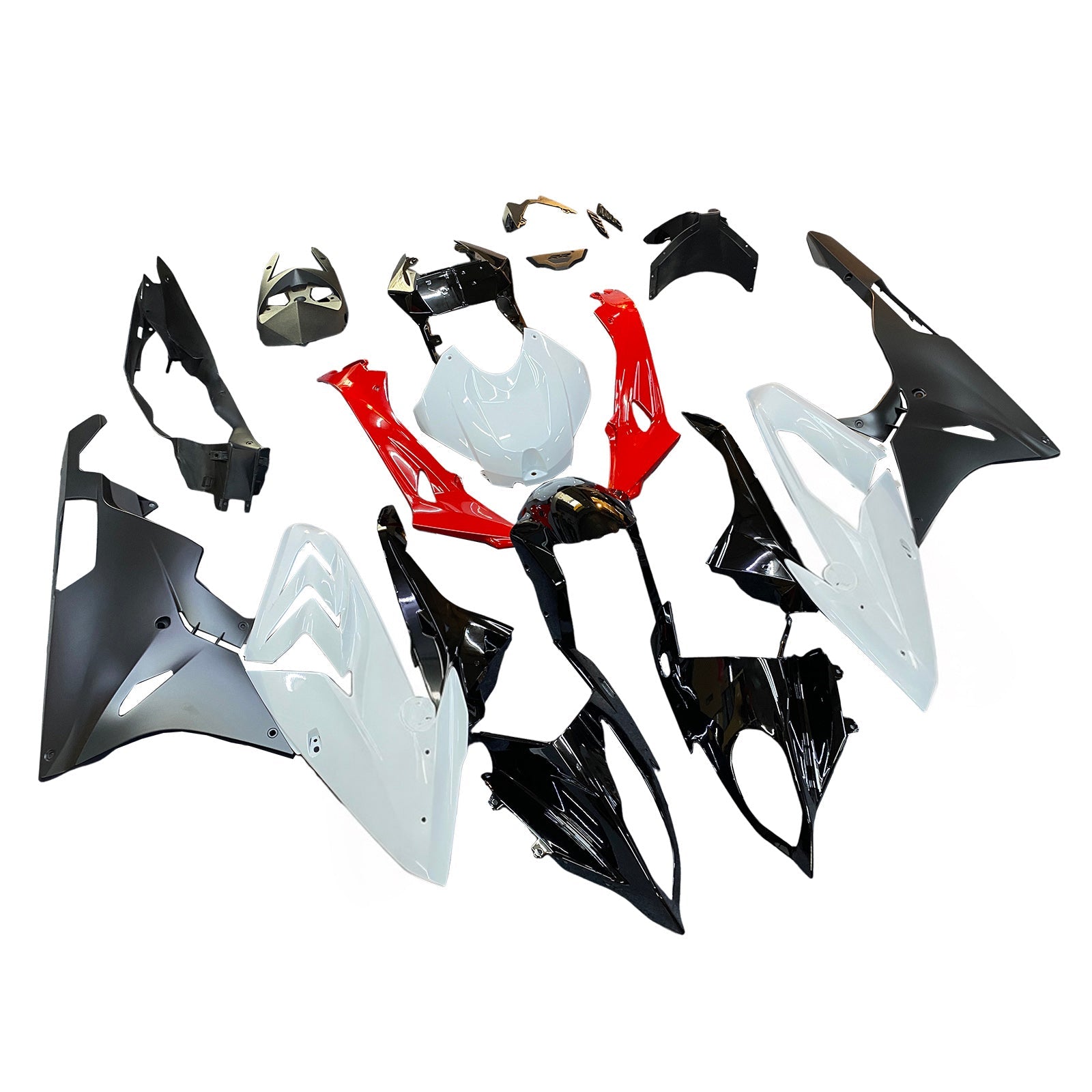 Amotopart BMW S1000RR 2015-2016 Kit Carénage Carrosserie Plastique ABS