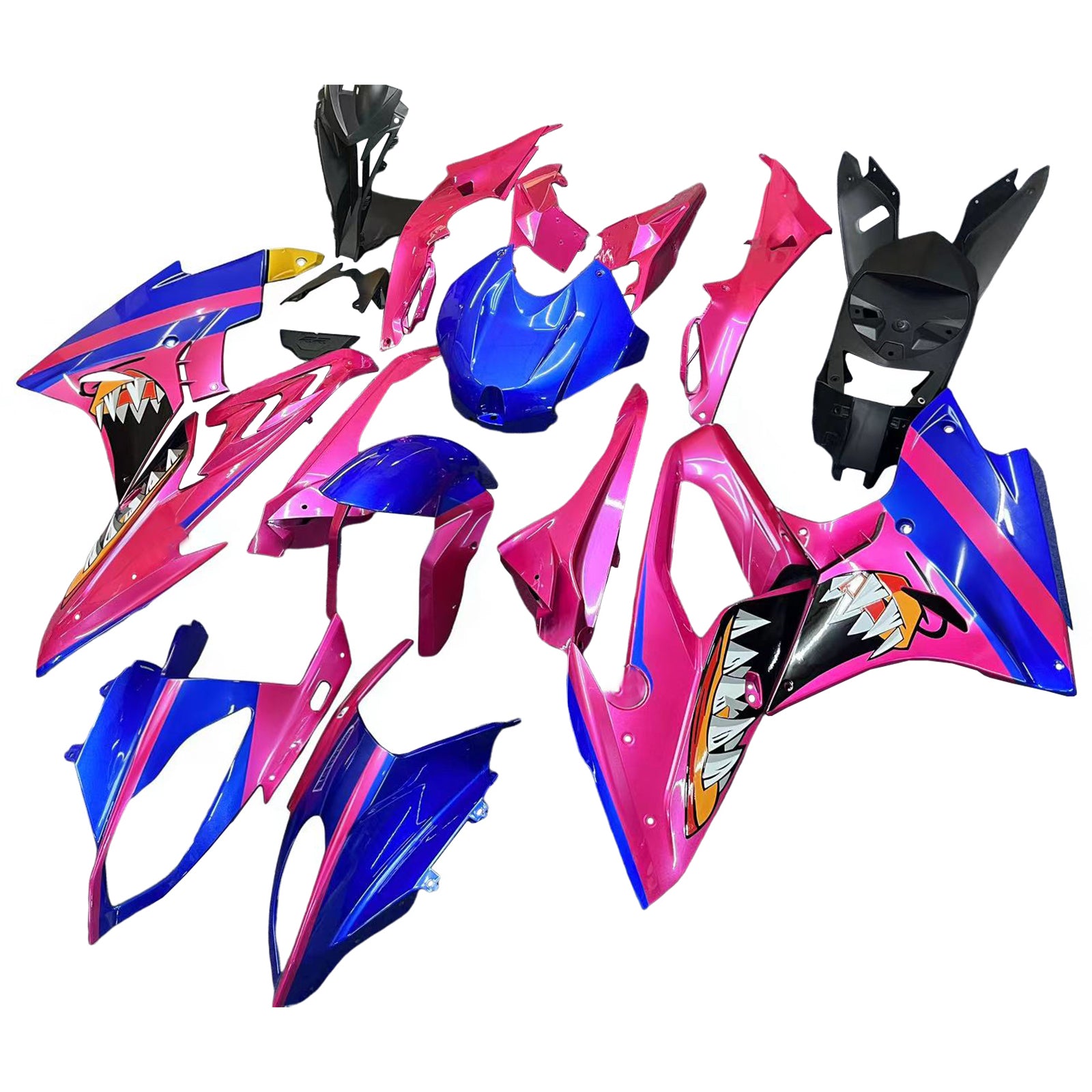 Amotopart BMW S1000RR 2015-2016 ABS muovinen korin suojasarja