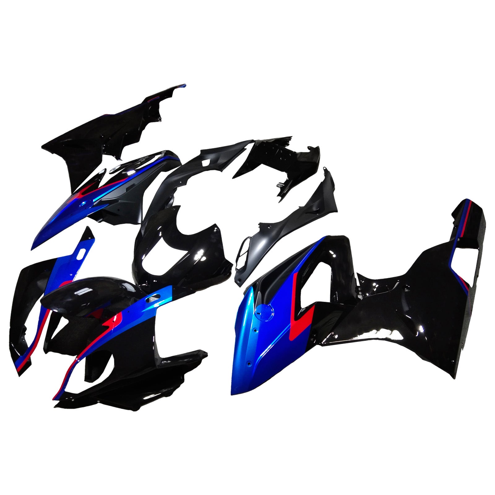 Amotopart BMW S1000RR 2015-2016 ABS muovinen korin suojasarja
