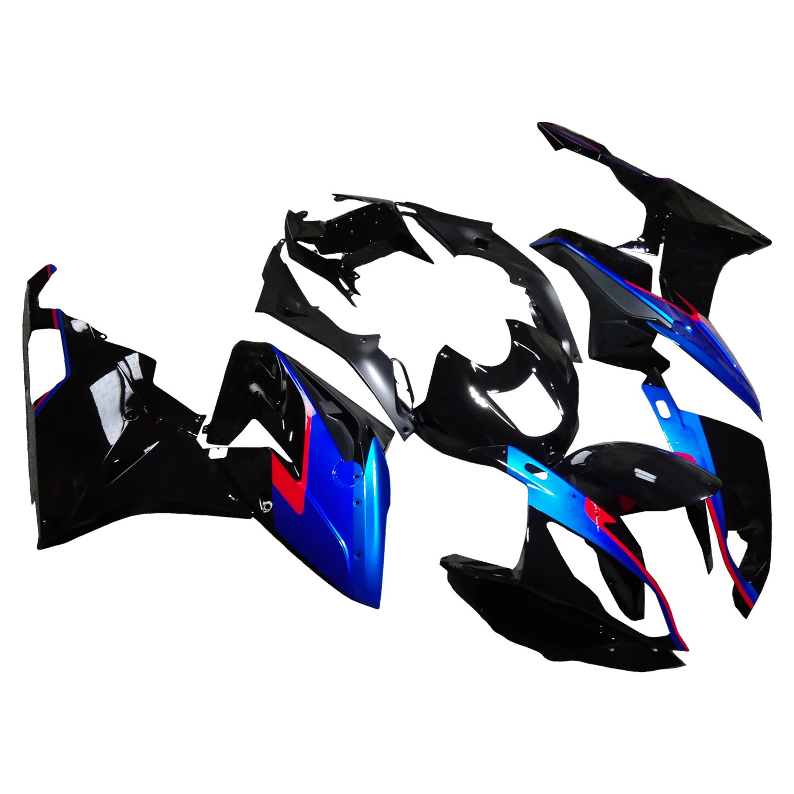 Amotopart BMW S1000RR 2015-2016 ABS muovinen korin suojasarja