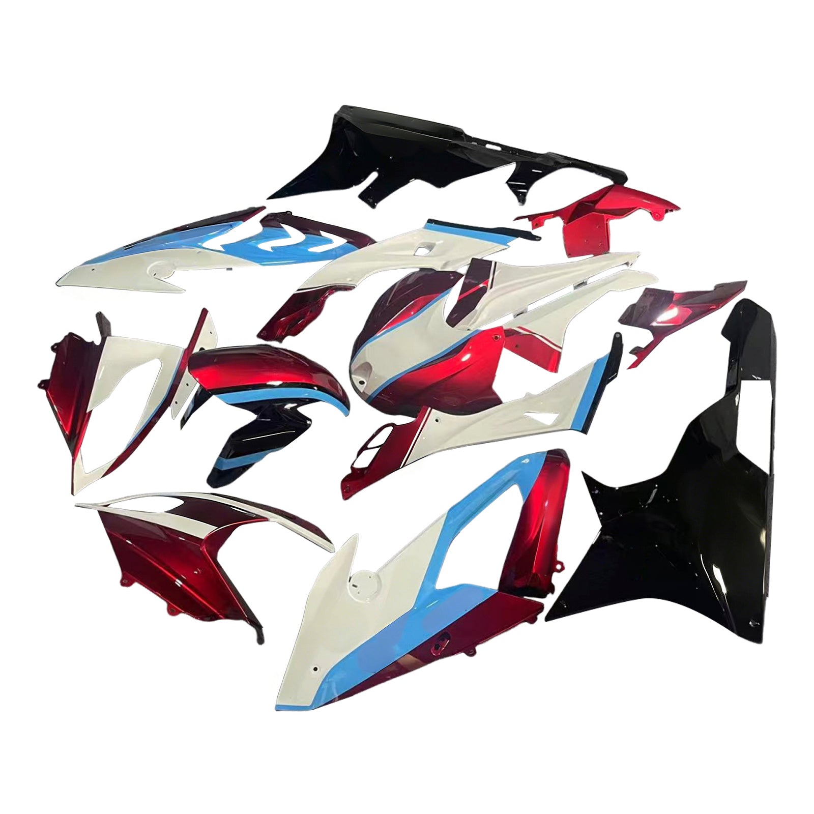 Amotopart BMW S1000RR 2015-2016 ABS kunststof carrosseriekuipset