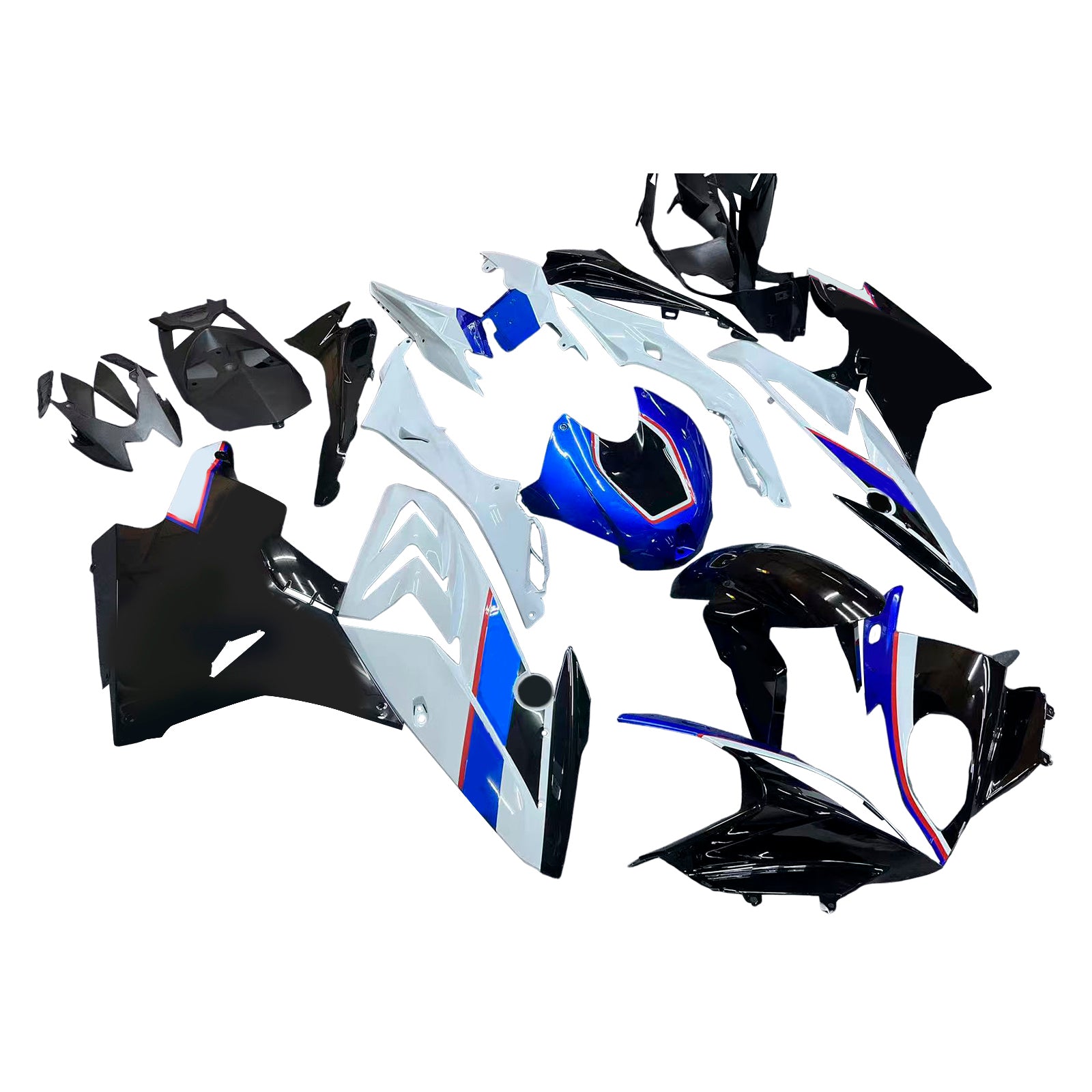 AmotoPart BMW S1000RR 2017-2018 KIT KARTOKSEN PLASTER ABS