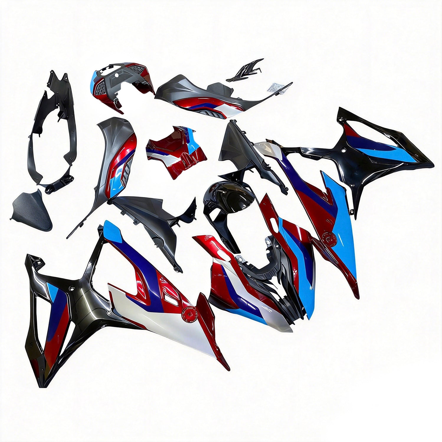 Kit de carénage Amotopart pour BMW S1000RR 2019-2022 Générique