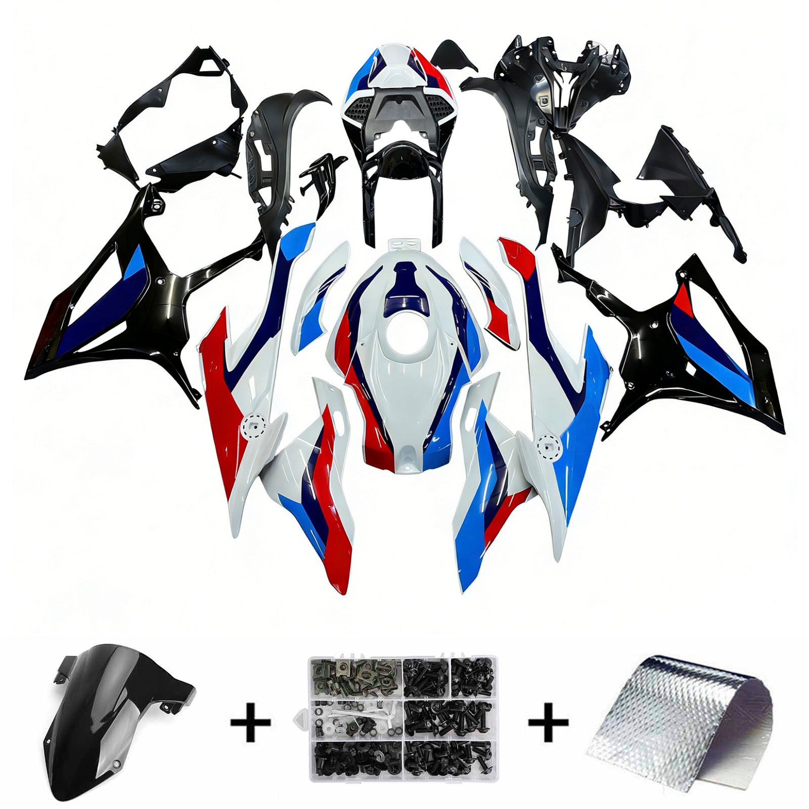 Zestaw owiewek Amotopart do BMW S1000RR 2019-2022 Generic