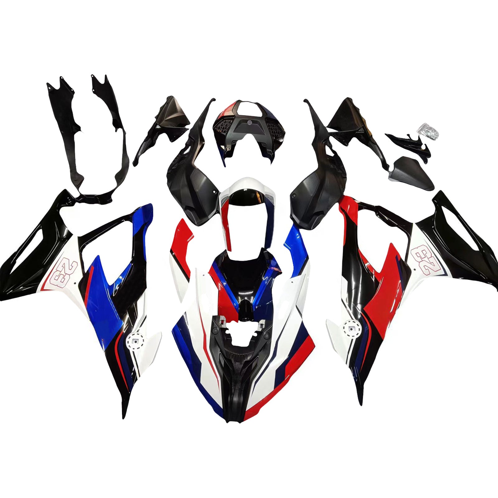 Amotopart BMW M1000RR S1000RR 2019-2022 Pintasarja Kori ABS Muovi
