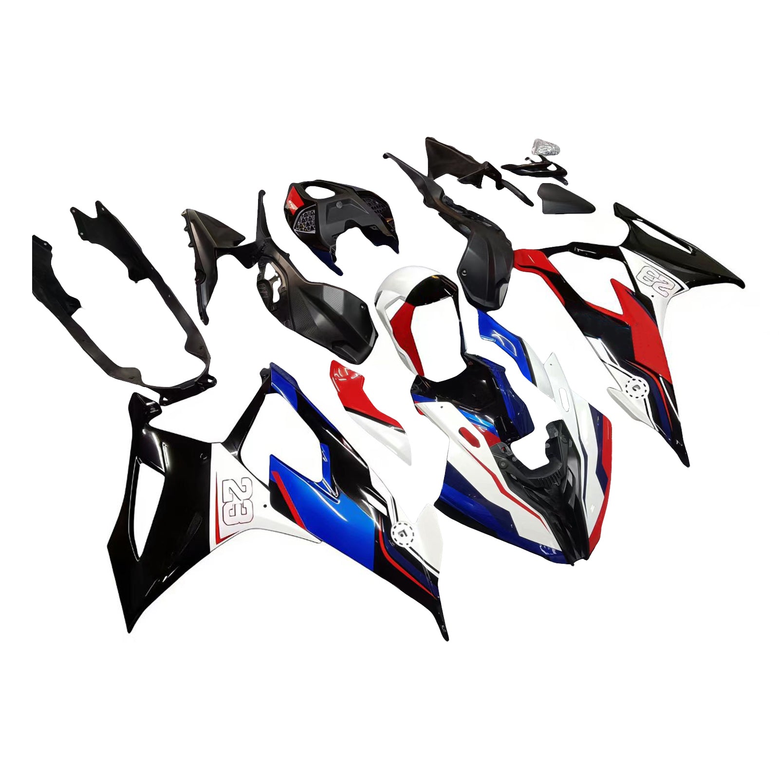 Amotopart BMW M1000RR S1000RR 2019-2022 Pintasarja Kori ABS Muovi