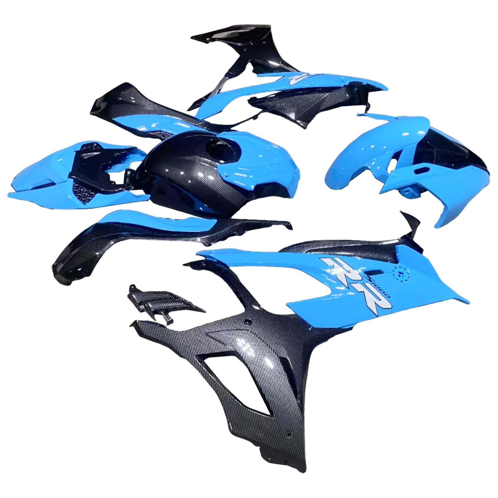 Amotopart BMW M1000RR S1000RR 2019-2022 Kuipset Carrosserie ABS Kunststof