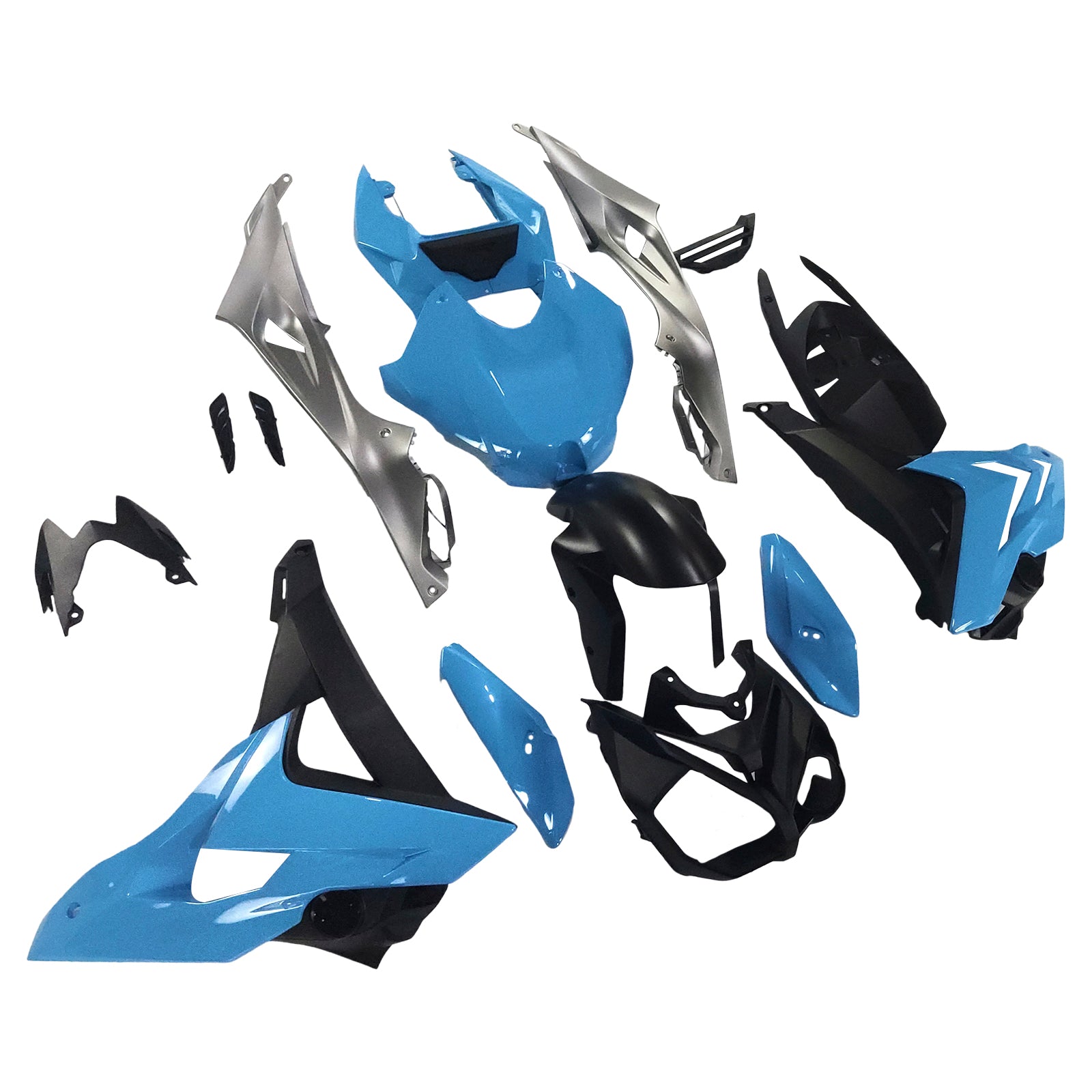 Amotopart BMW S1000R 2015-2017 carrosseriekuipset ABS kunststof