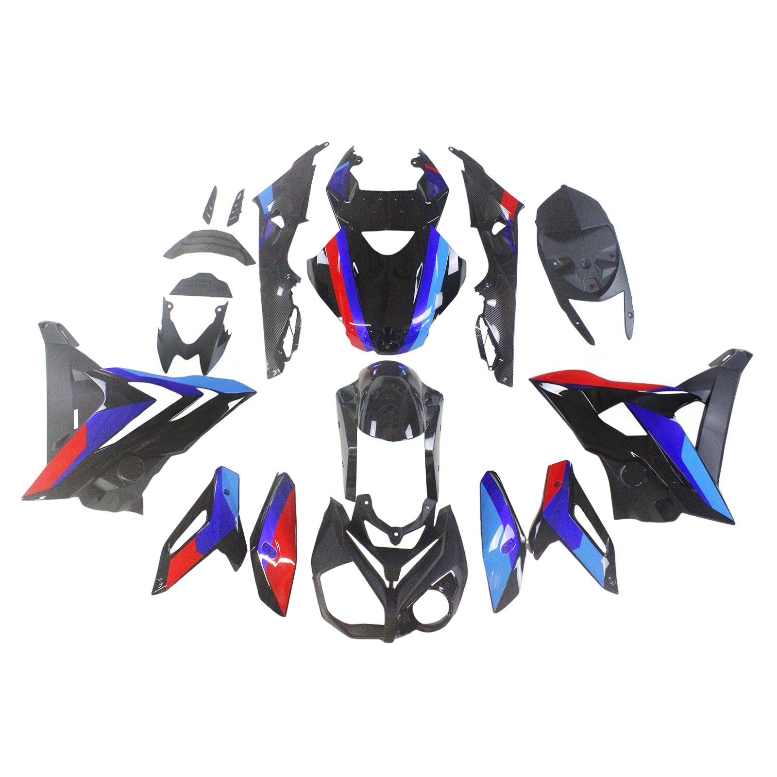 Amotopart BMW S1000R 2015-2017 ABS muovinen korin suojasarja