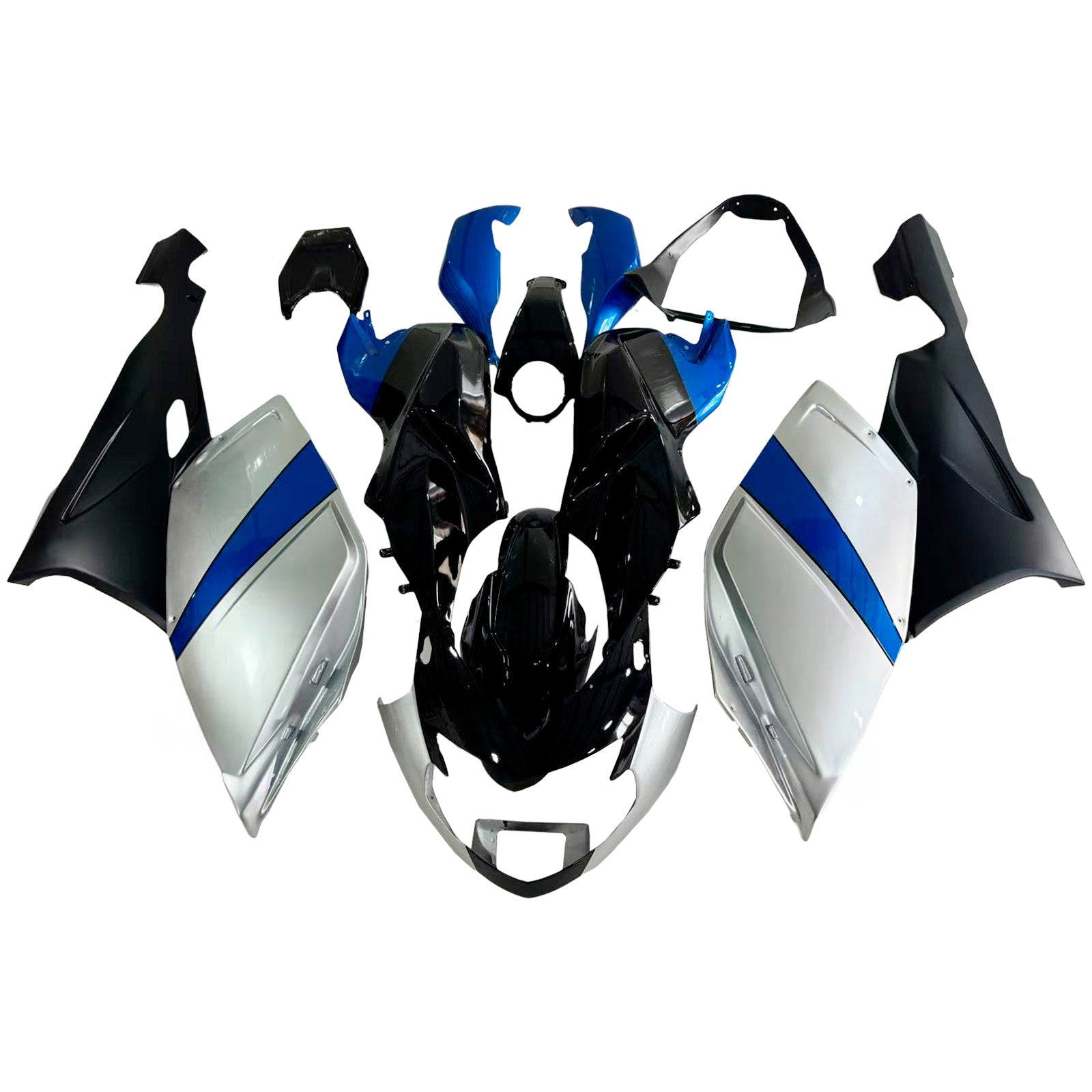 Amotopart BMW K1200S 2005-2010 Kit Carénage Carrosserie Plastique ABS