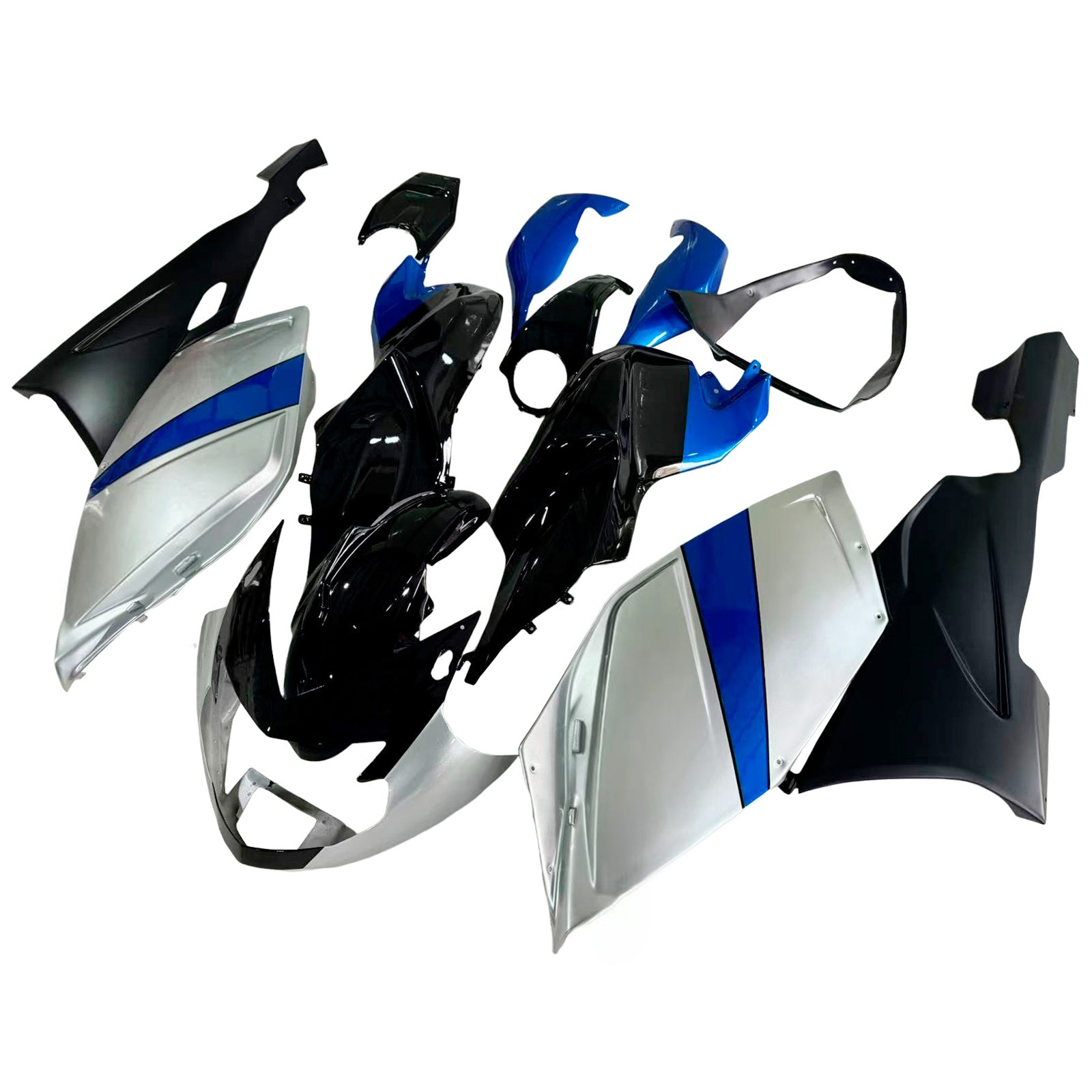 Amotopart BMW K1200S 2005-2010 Kit Carénage Carrosserie Plastique ABS
