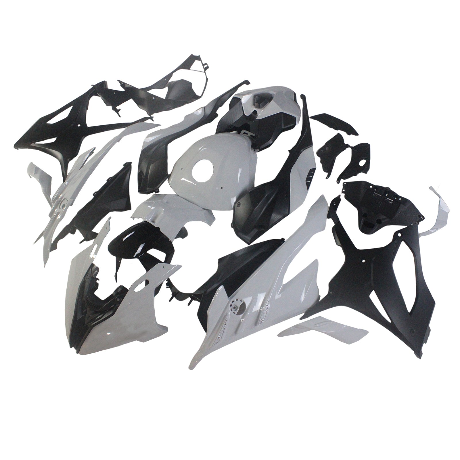 2023-2024 BMW S1000RR Kit de carénage d'injection carrosserie plastique ABS