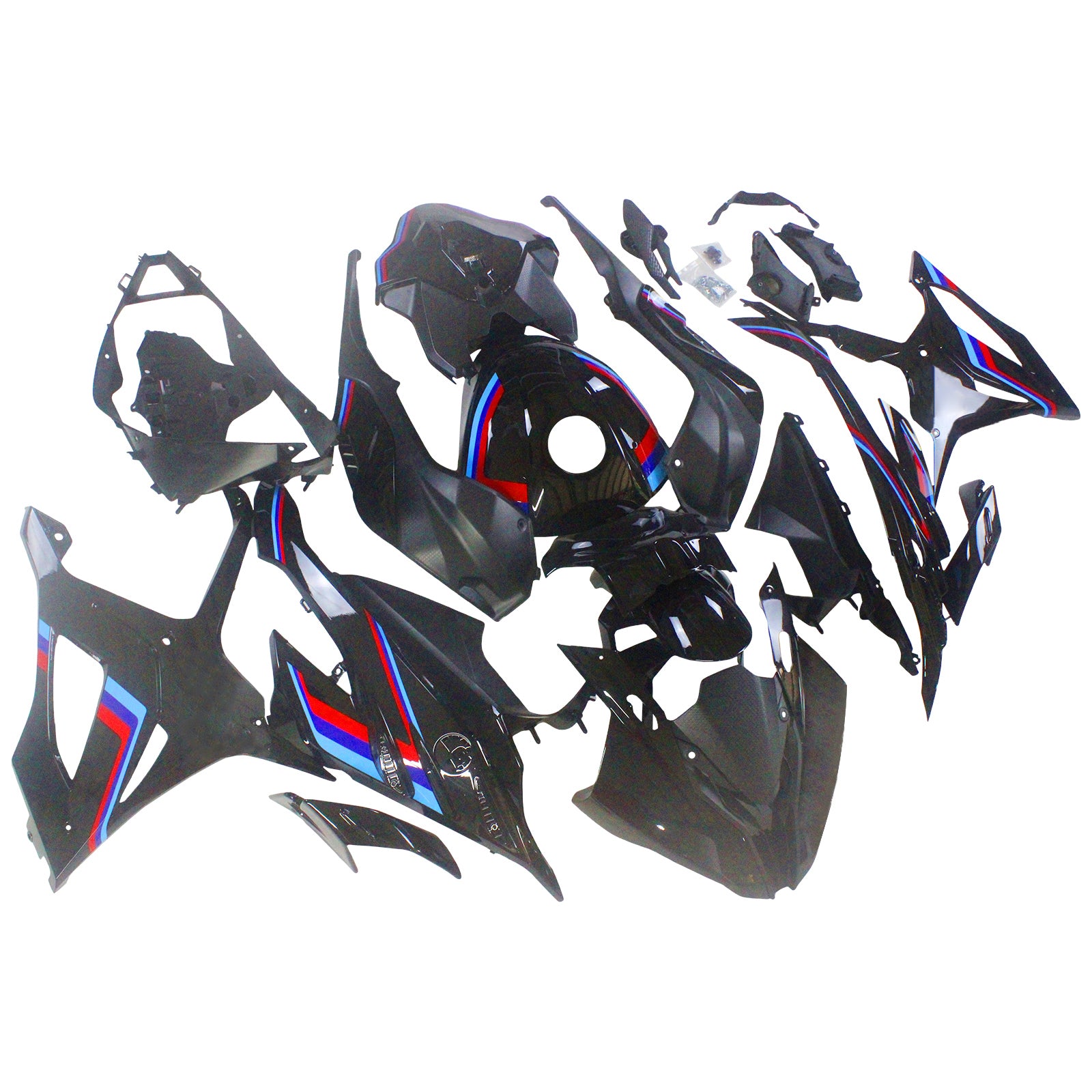 2023-2024 BMW S1000RR Kit de carénage d'injection carrosserie plastique ABS