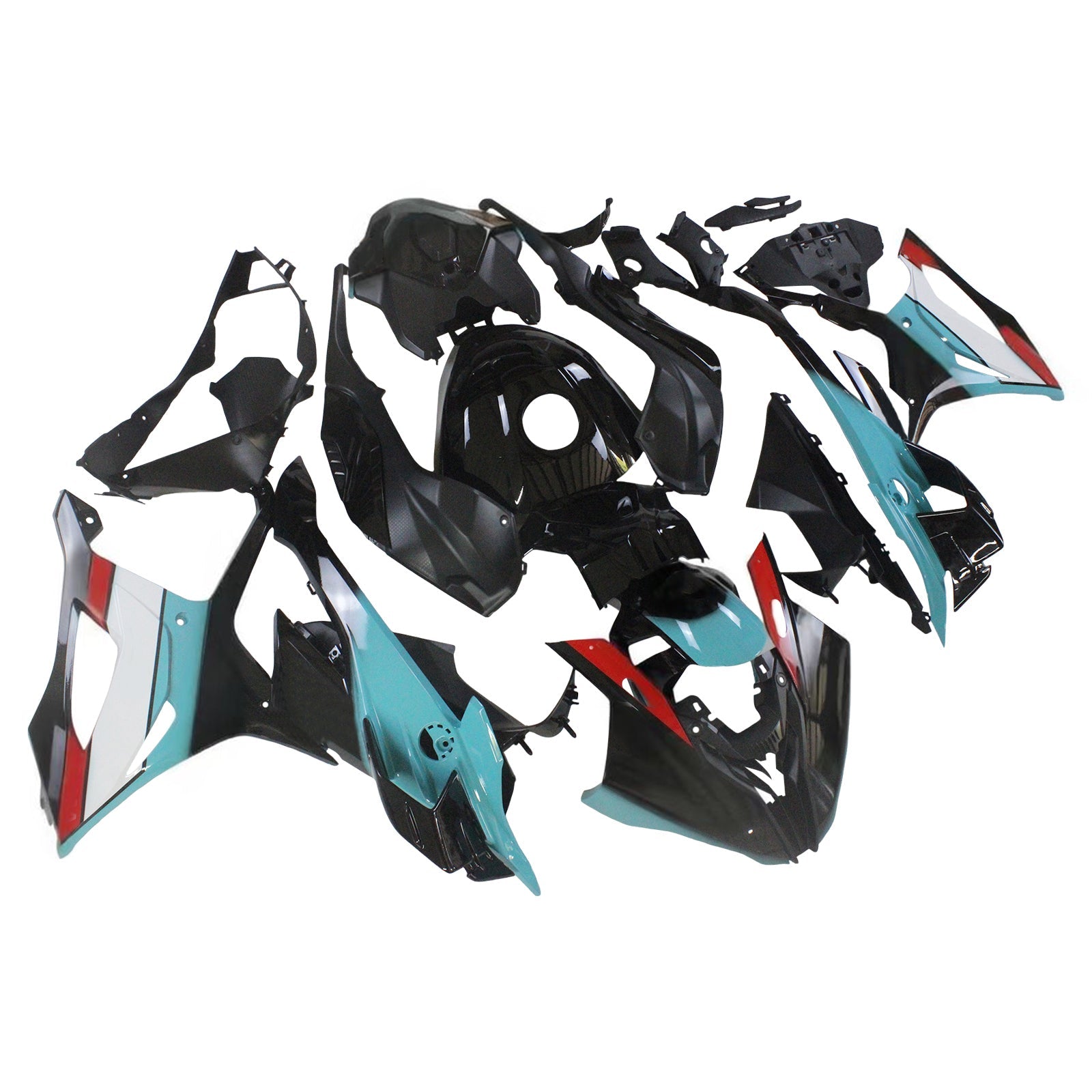 Kit de carénage d'injection BMW S1000RR 2023-2024 carrosserie plastique ABS