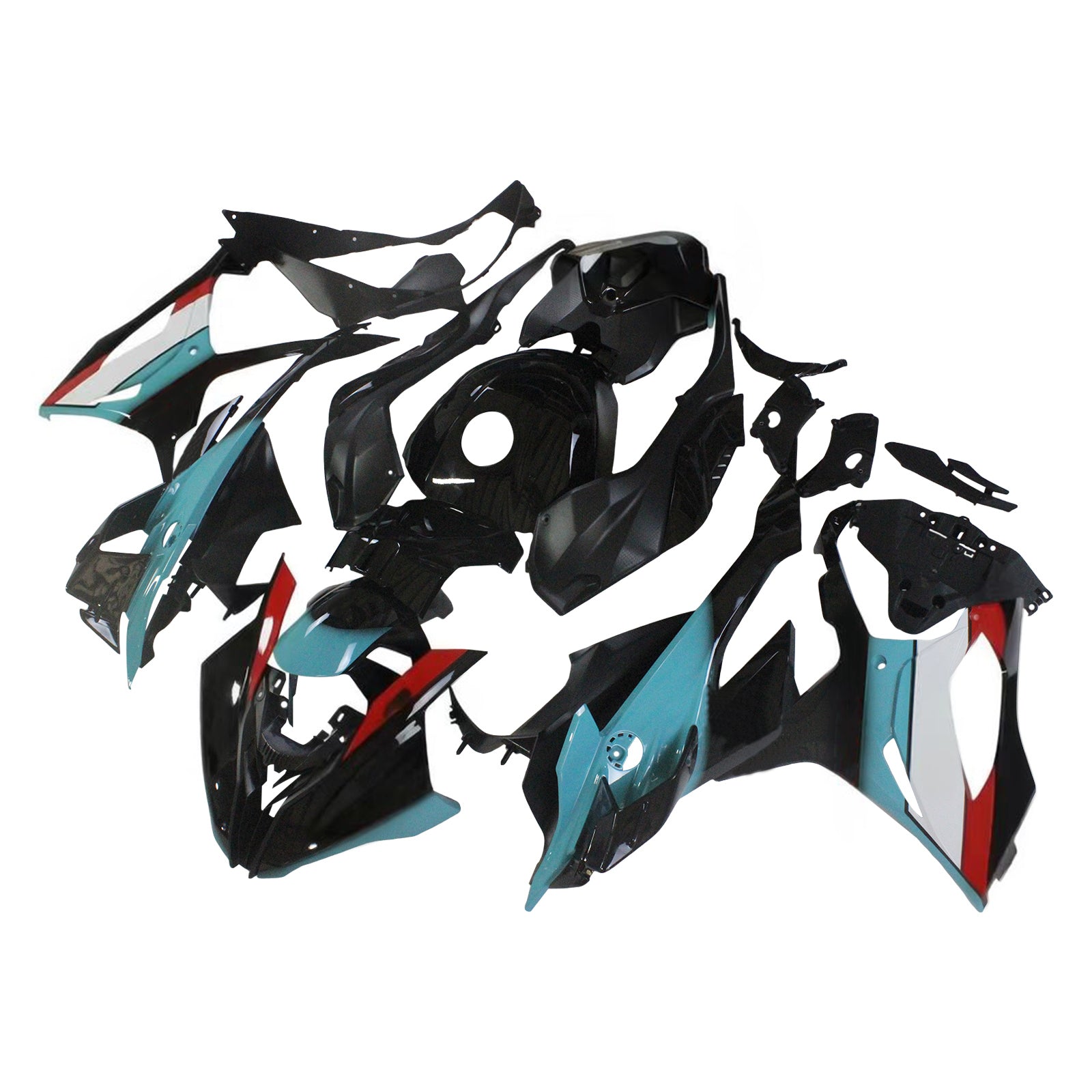 Kit de carénage d'injection BMW S1000RR 2023-2024 carrosserie plastique ABS