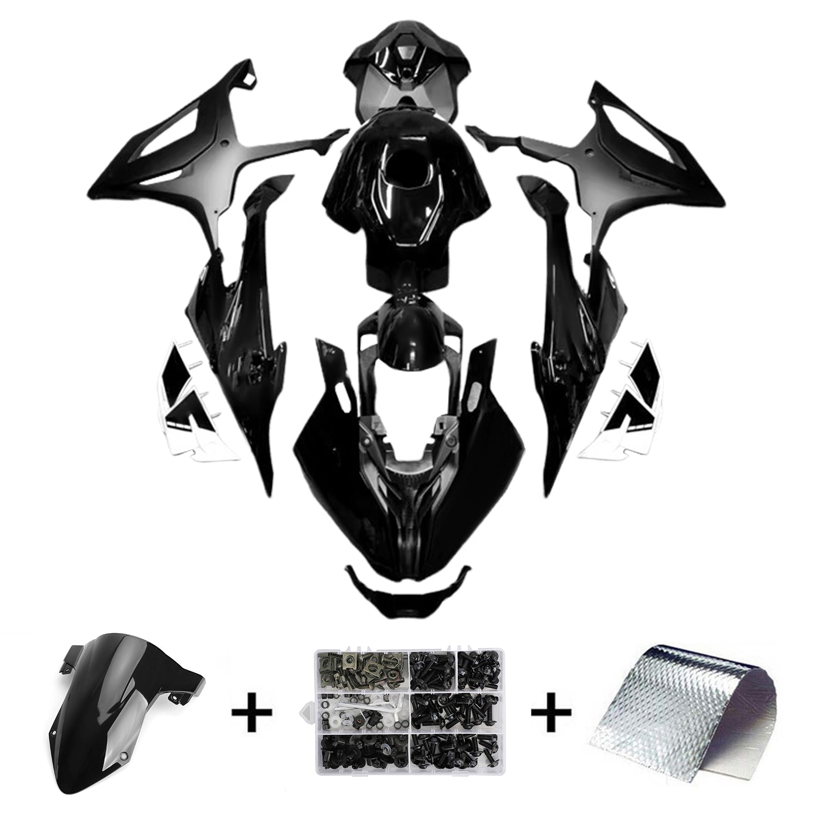 Komplet za vbrizgavanje za BMW S1000RR 2023-2024 ABS plastična karoserija