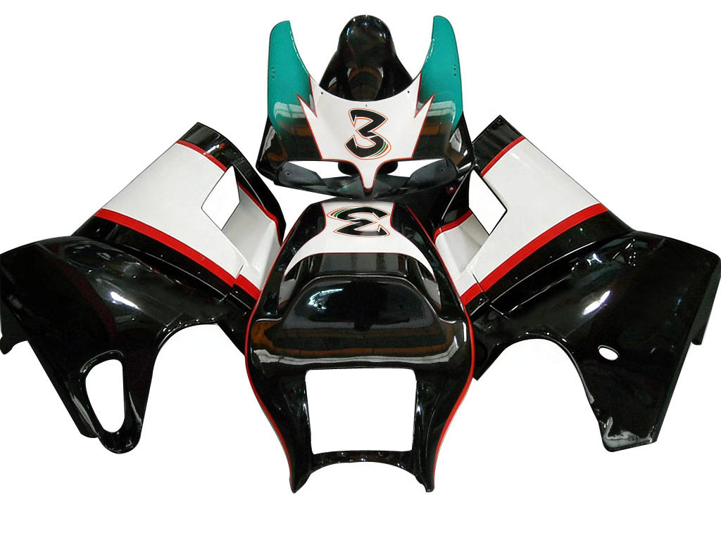 Amotopart pour Ducati 996/748 1996-2002 noir Sterilgarda carrosserie carénage ABS moulage par Injection 6 # générique