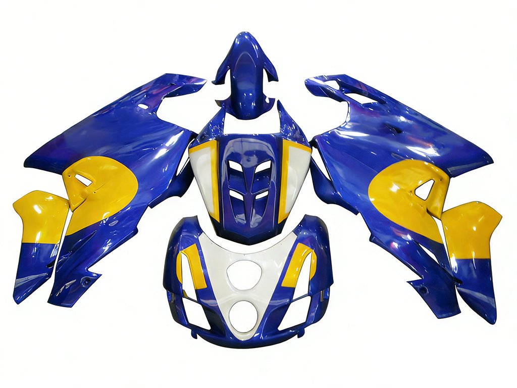 Carenados Amotopart para Ducati 999 2003-2004 azul y amarillo genérico