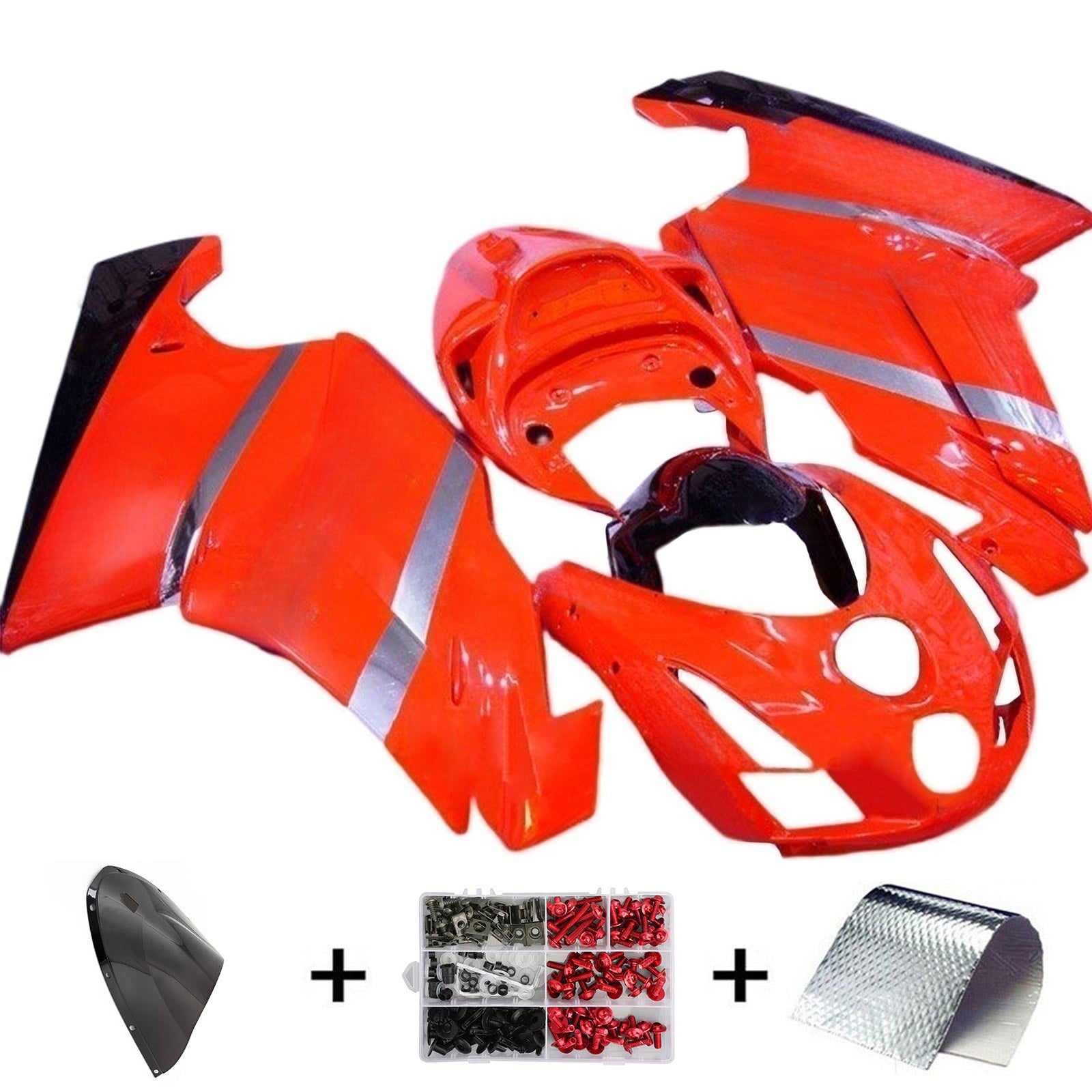 Amotopart Ducati 999 749 2003 2004 ABS-korin suojasarja