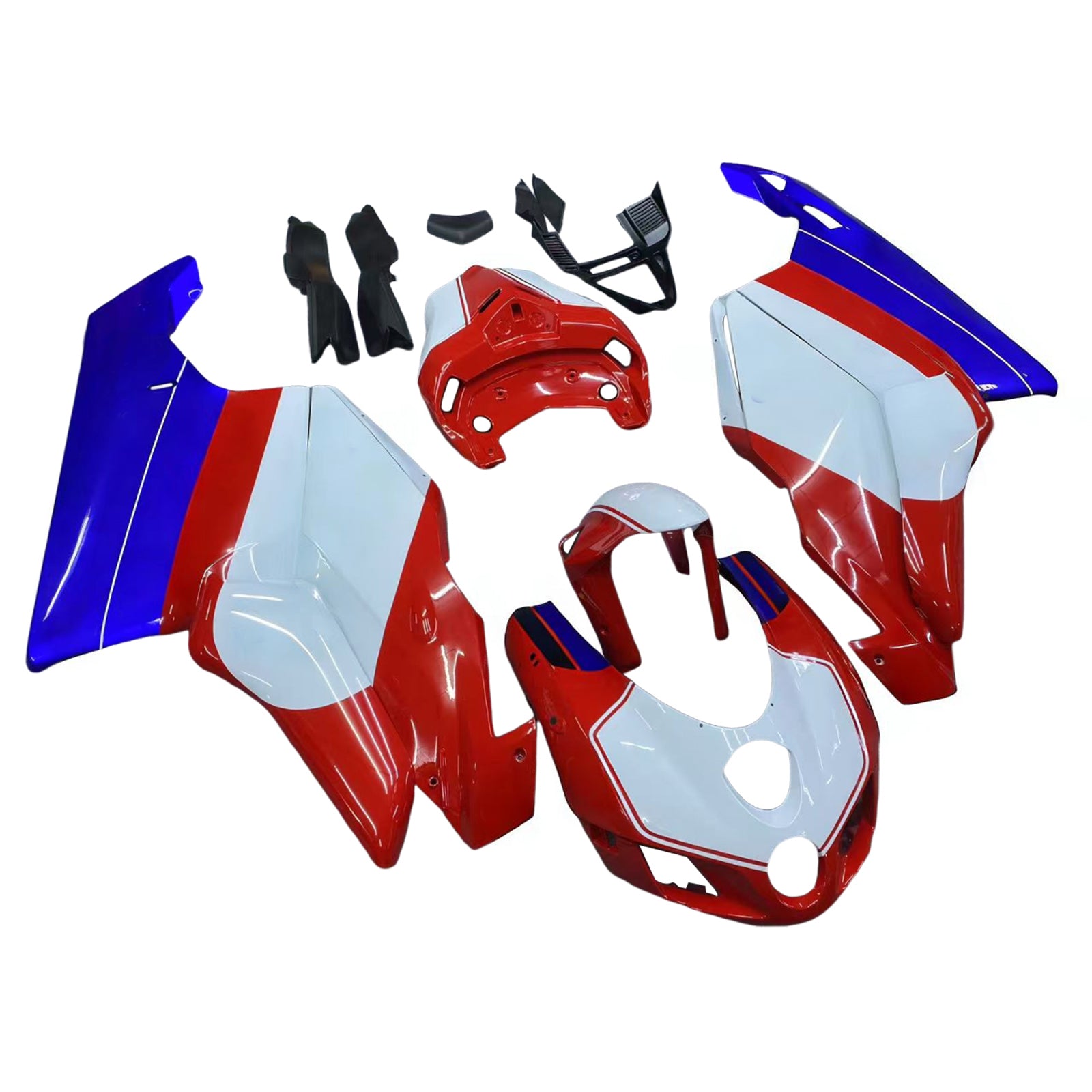 Amotopart Carénage Kit Carrosserie ABS pour Ducati 999 749 2005 2006 Générique