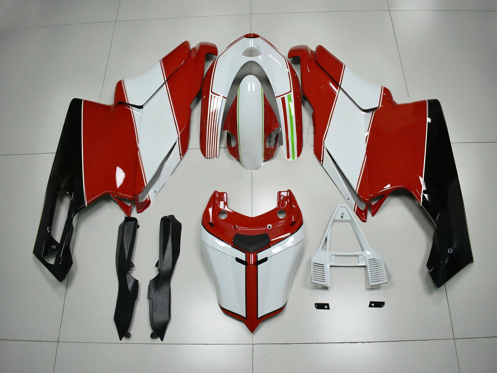 Amotopart Carénage Kit Carrosserie ABS pour Ducati 999 749 2005 2006 Générique