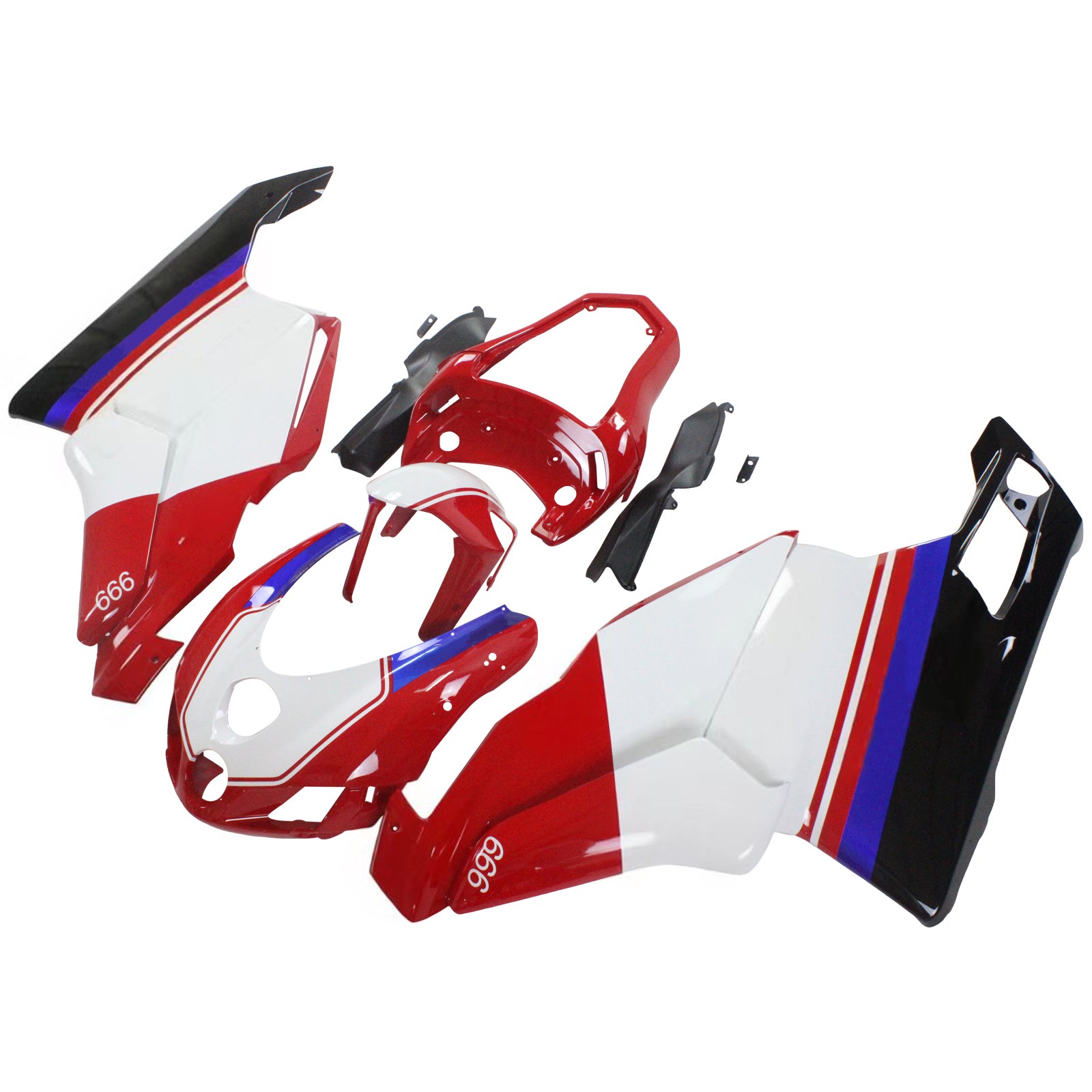 Fairing Kit Bodywork ABS fit For Ducati 999 749 2005 2006