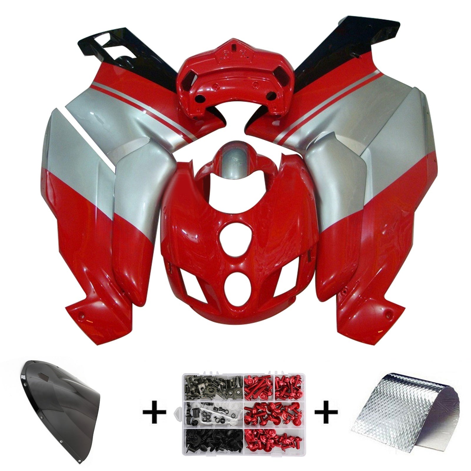 Amotopart Ducati 999 749 2005 2006 Kit Carrosserie ABS