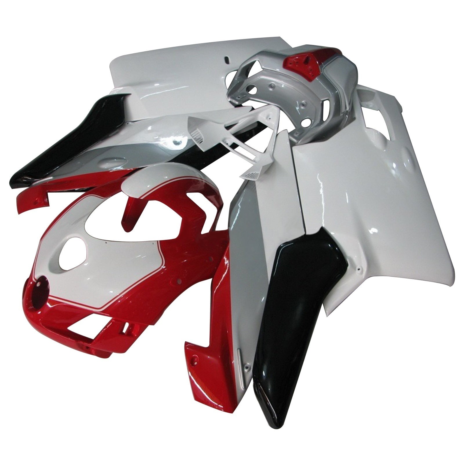 Amotopart Ducati 999 749 2005 2006 Kit Carénage Carrosserie ABS