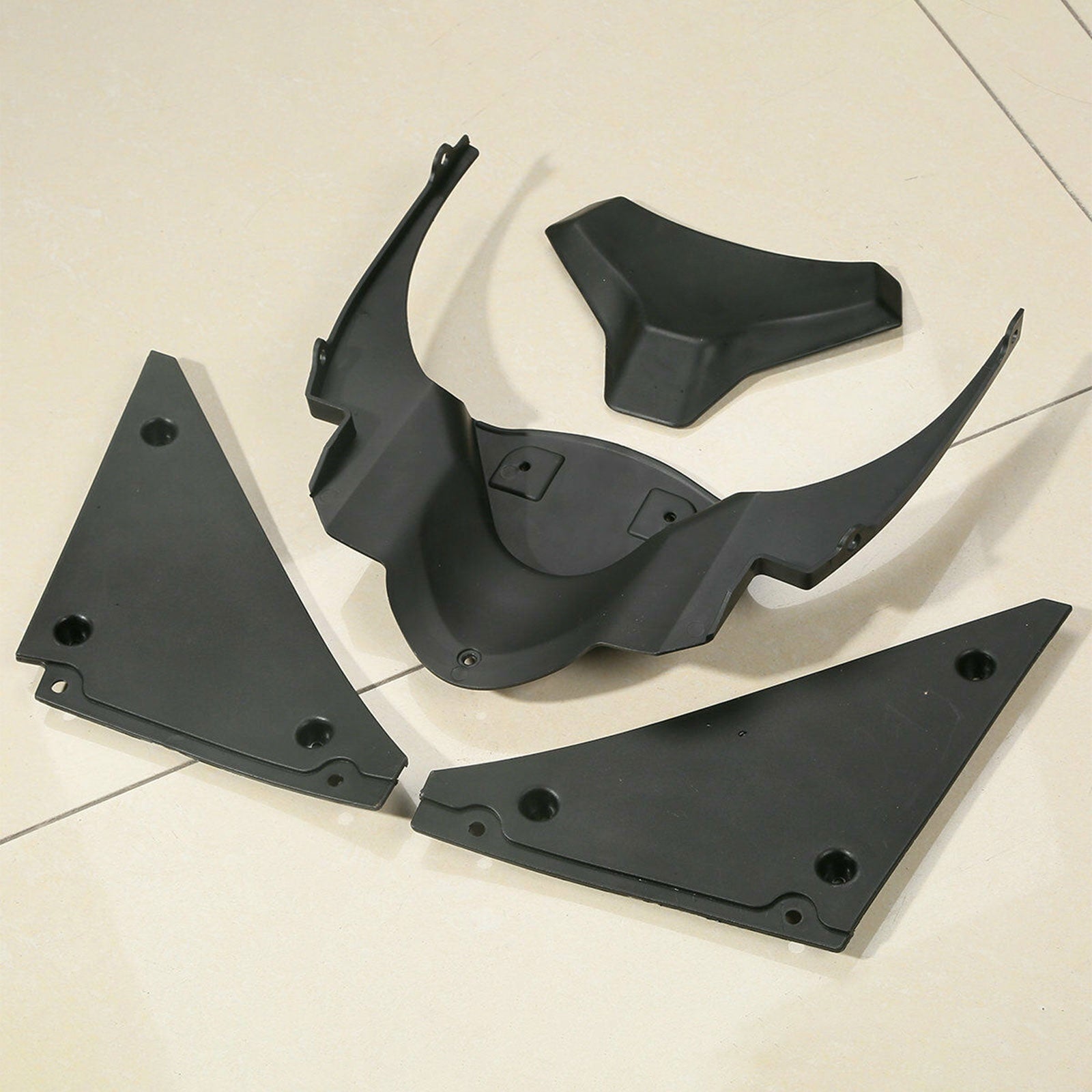Amotopart Carénage Carrosserie Kit Pour DUCATI 1098 848 1198 2007-2012 2008 2009 Rouge Blanc Générique