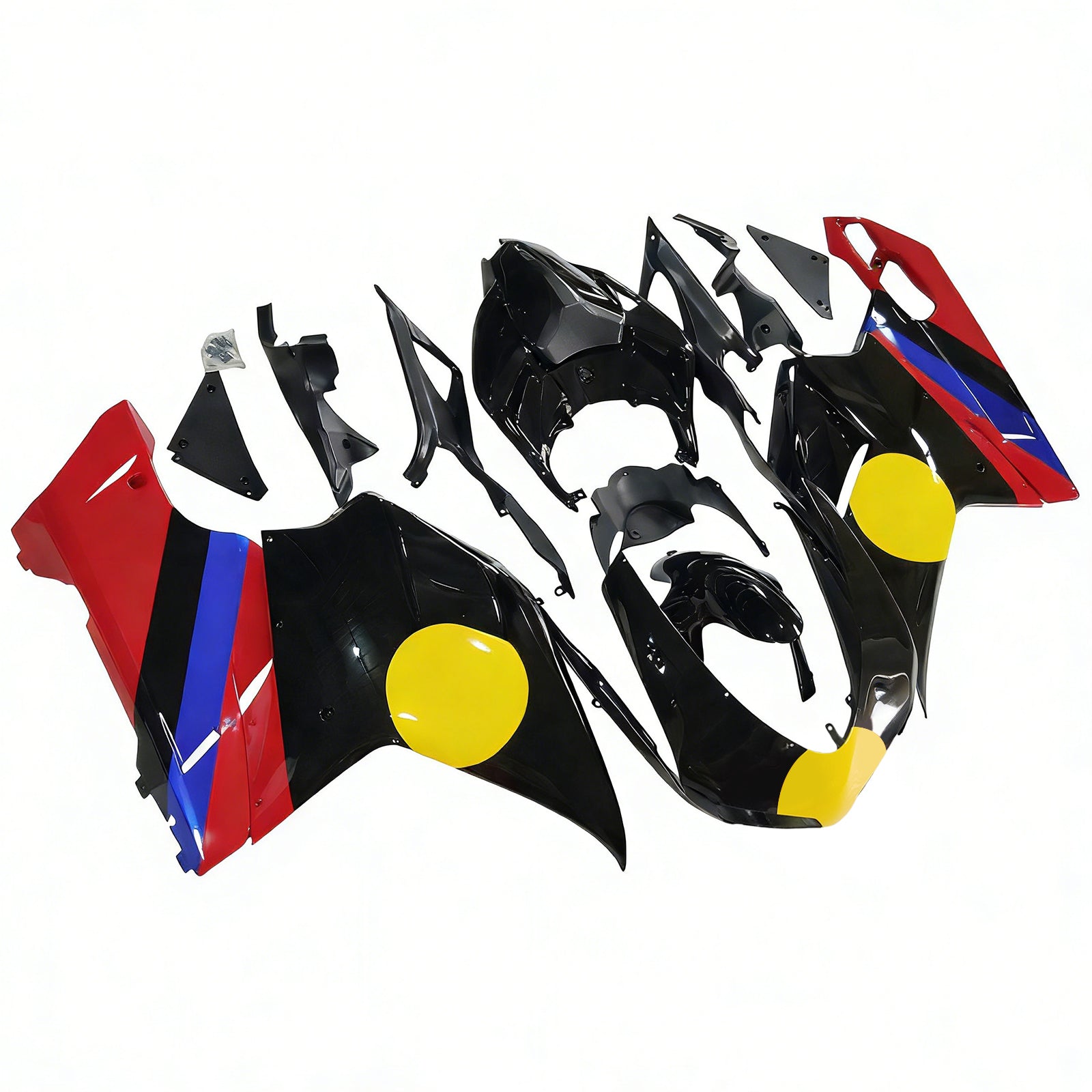 Amotopart Kuip ABS Carrosserieset voor Ducati 1098 1198 848 2007-2011 Generiek