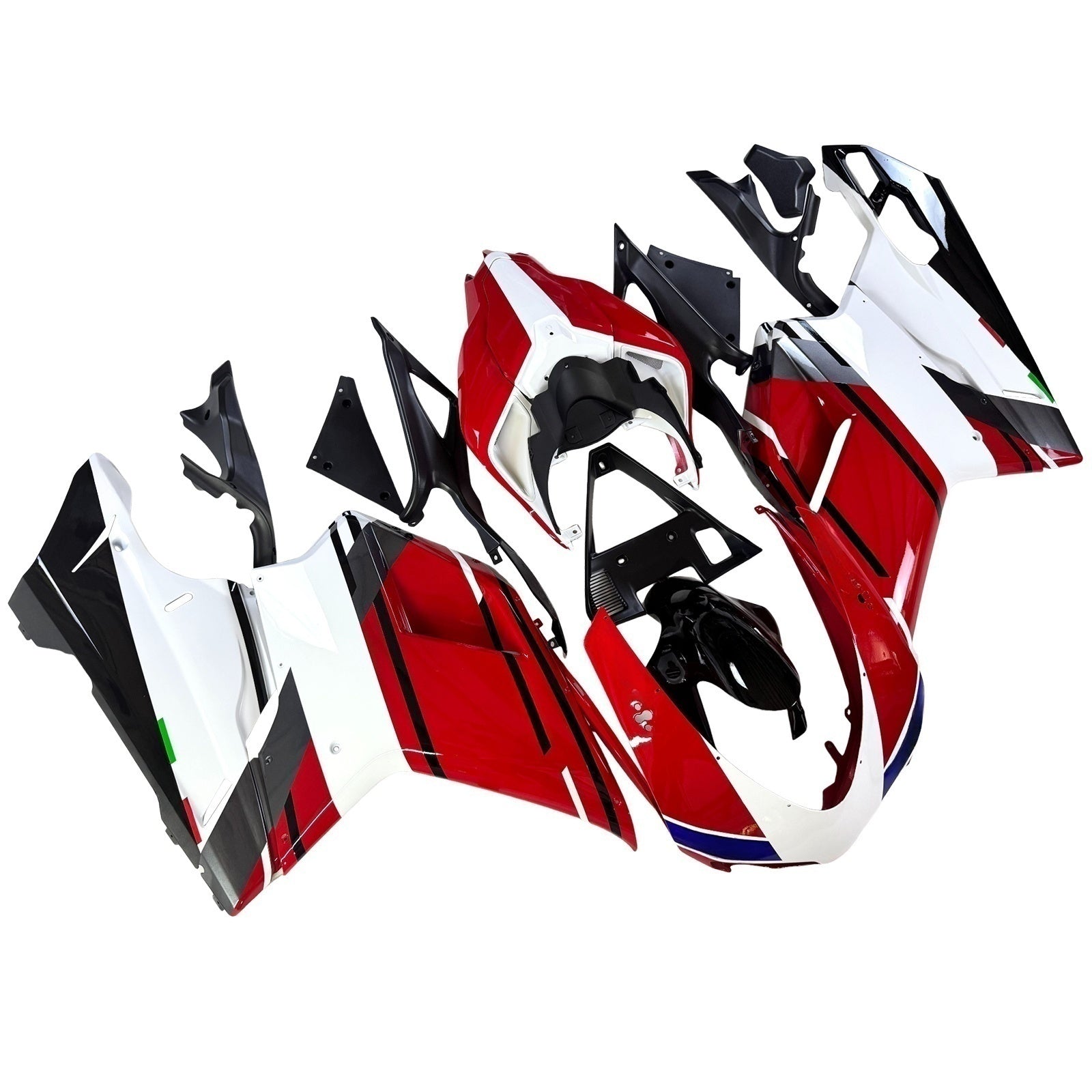 Zestaw nadwozia ABS Amotopart Fairing dla Ducati 1098 1198 848 2007-2011 Generic