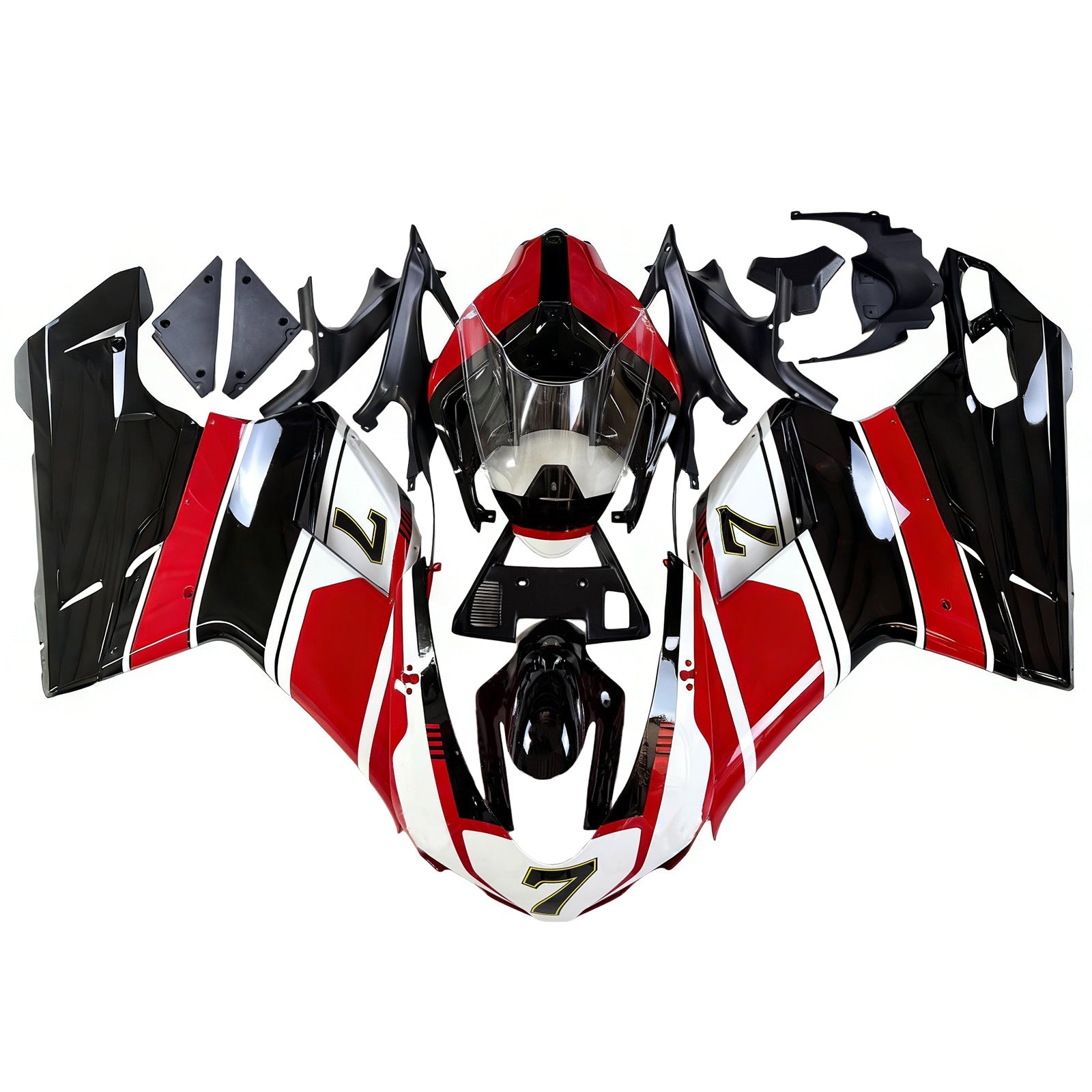 2007-2011 Ducati 1098 1198 848 ABS-korin suojasarja