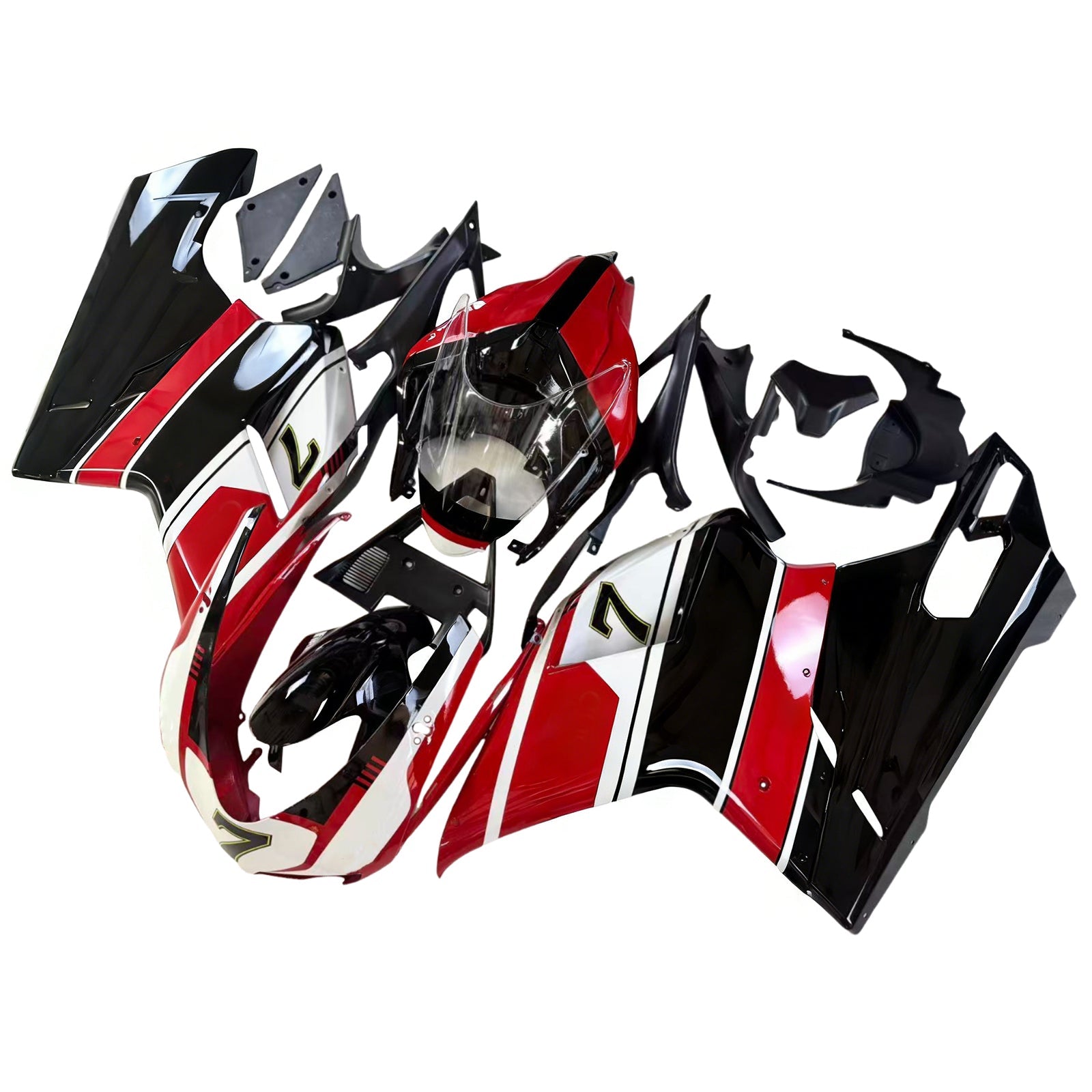 2007-2011 Ducati 1098 1198 848 ABS-korin suojasarja