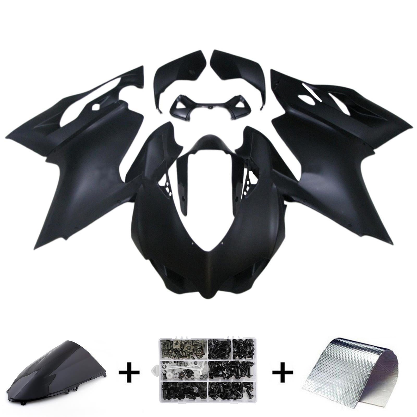 Amotopart Ducati 1199 899 2012-2015 ABS muovinen korin suojasarja